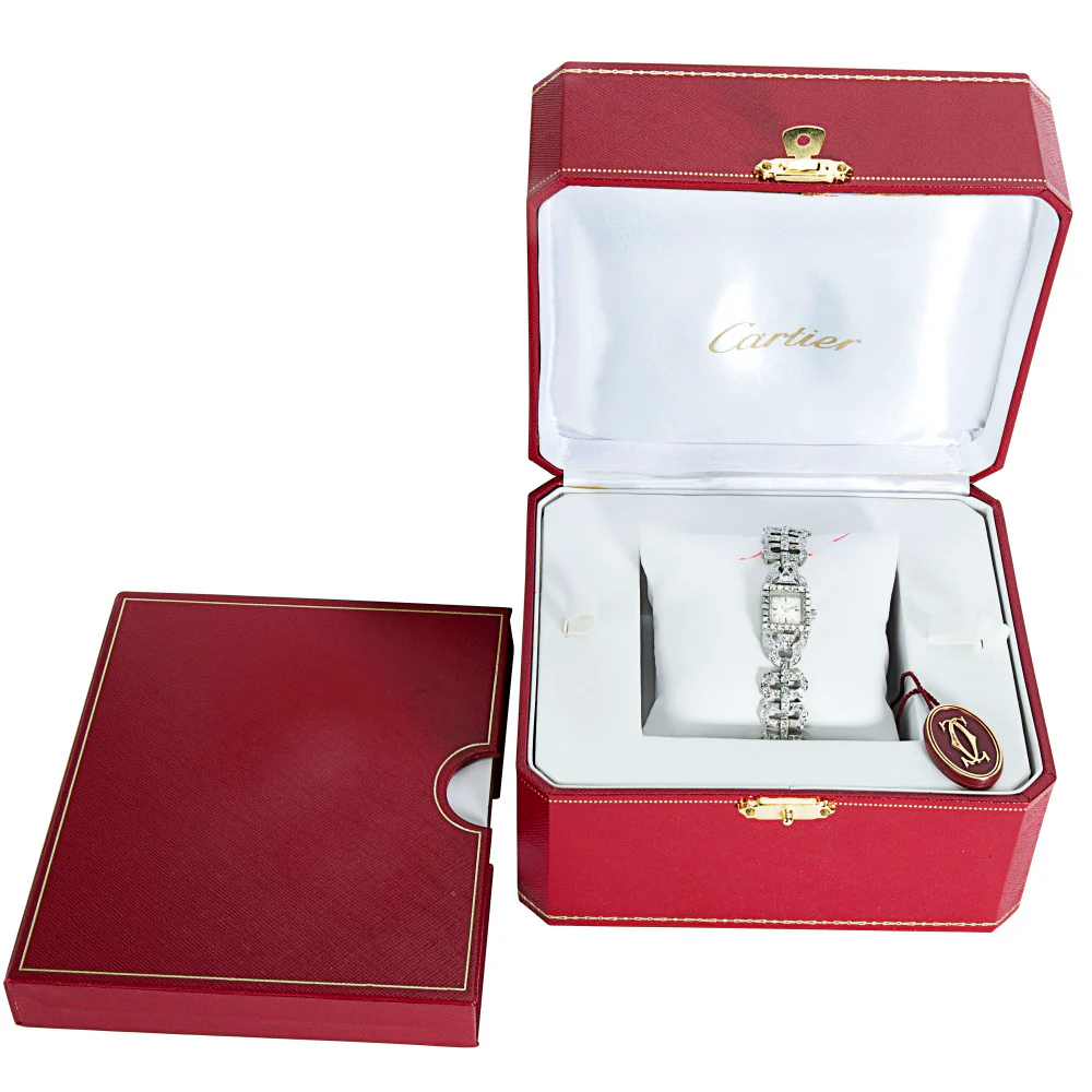 Omega Vintage Dress 650 Womens Quartz Watch in 18K White Gold - Image 5