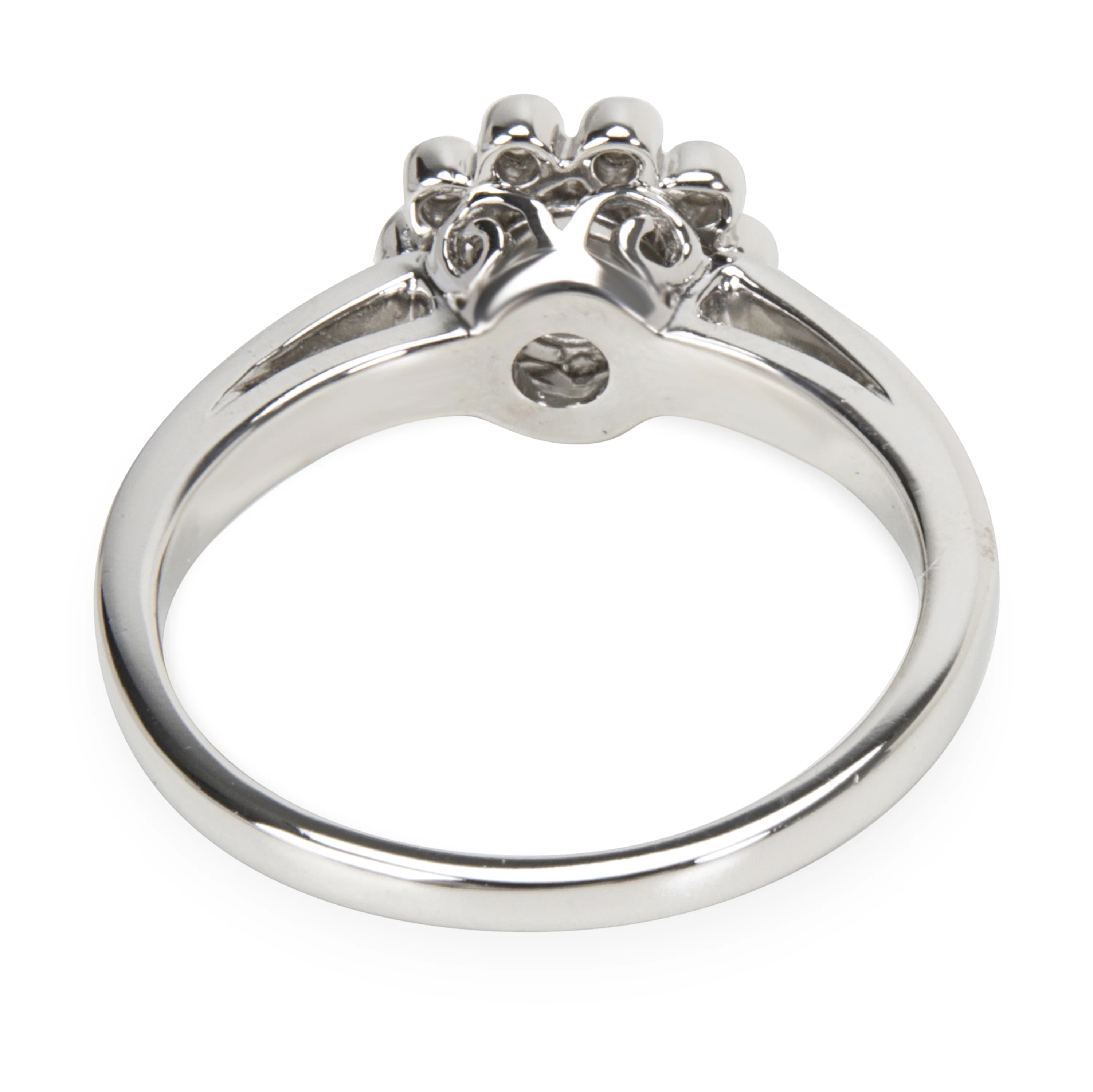 Tiffany & Co. Enchant Diamond Flower Ring in Platinum, 0.35 Ctw - Image 3