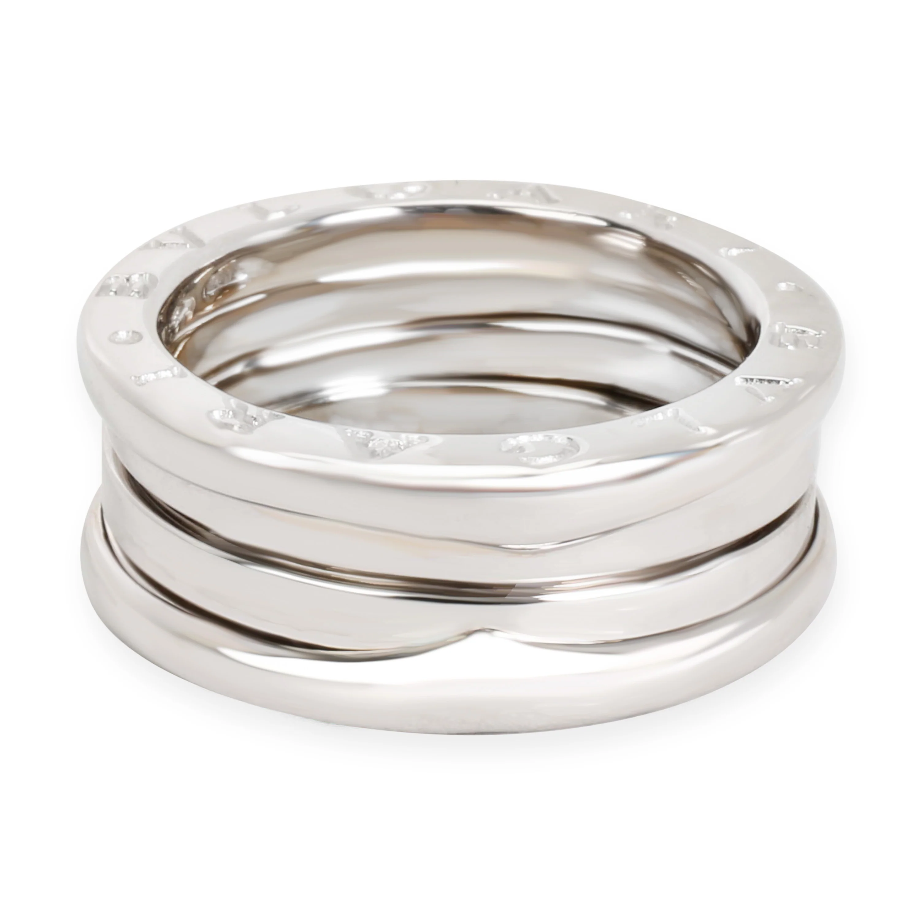 BVLGARI B.Zero1 Three Band Ring in 18K White Gold