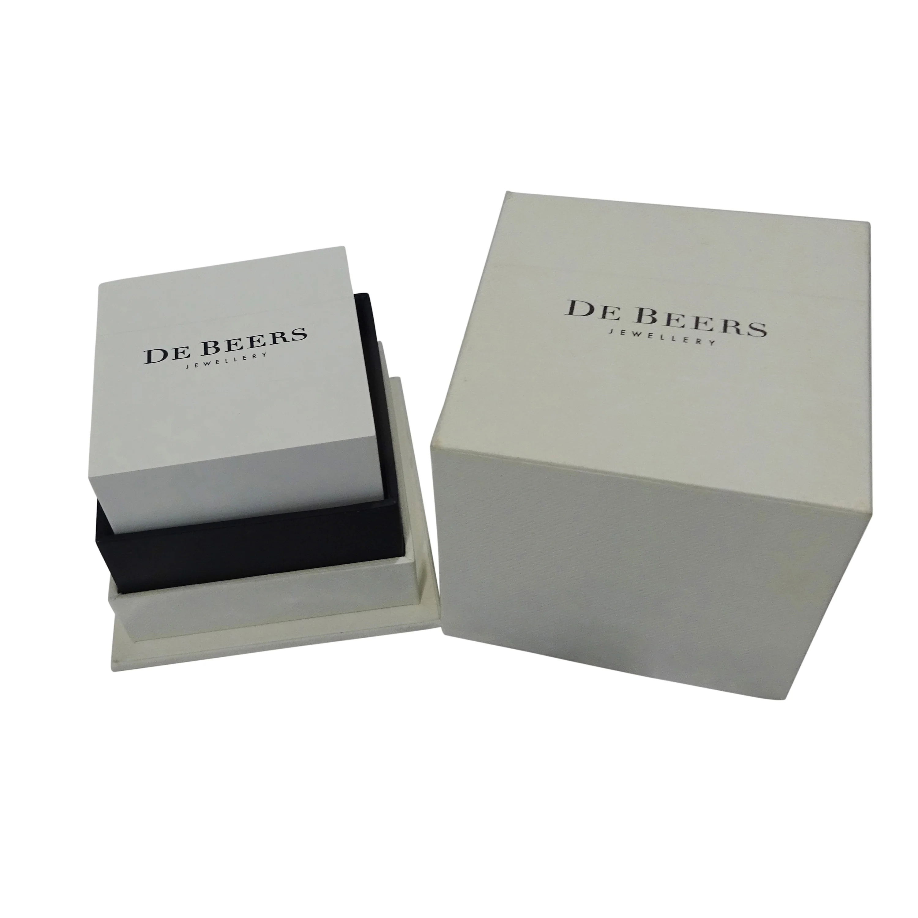 DeBeers Promise Diamond Stud Earrings in 18K White Gold (0.68 CTW) - Image 4