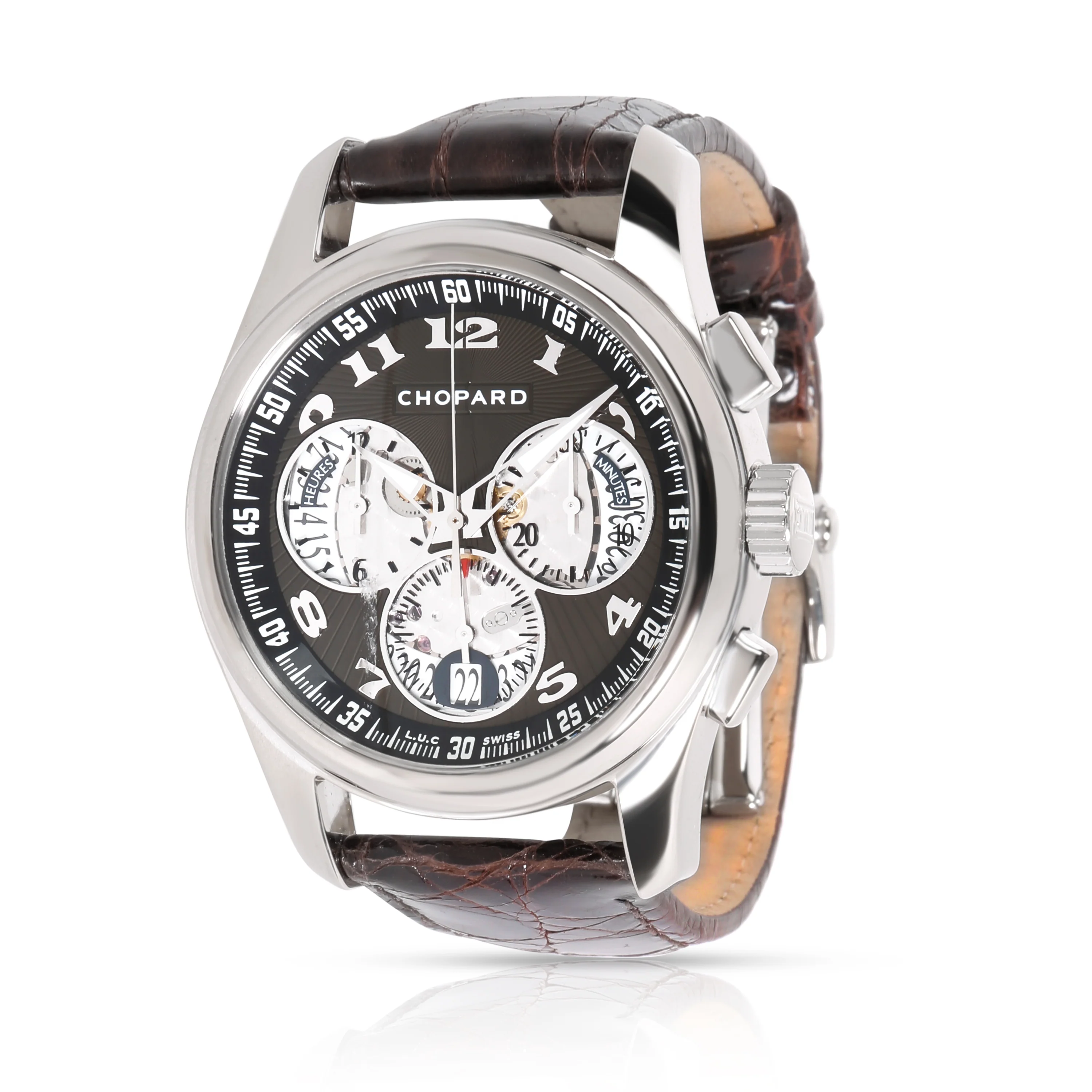 Chopard L.U.C Chrono One 16/1916-1001 Limited Edition Mens Watch in 18kt Gold