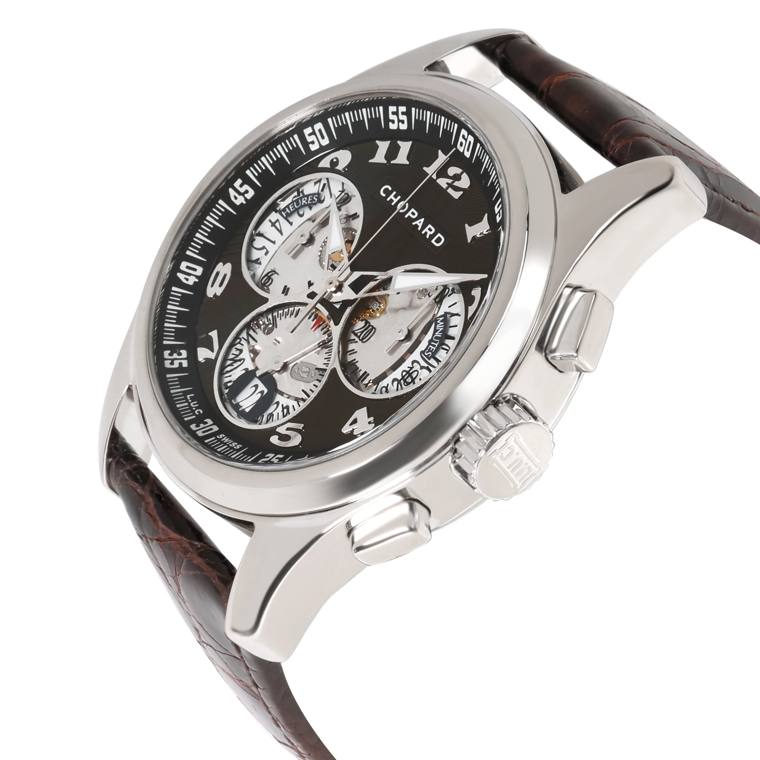 Chopard L.U.C Chrono One 16/1916-1001 Limited Edition Mens Watch in 18kt Gold - Image 2