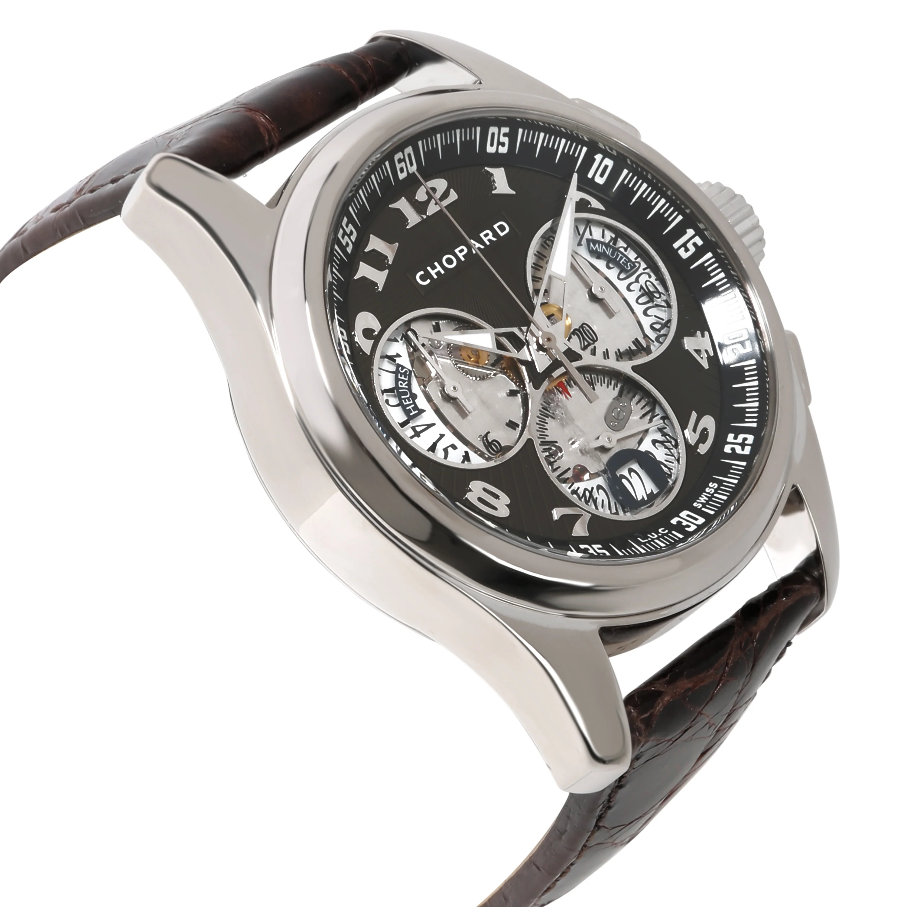 Chopard L.U.C Chrono One 16/1916-1001 Limited Edition Mens Watch in 18kt Gold - Image 3