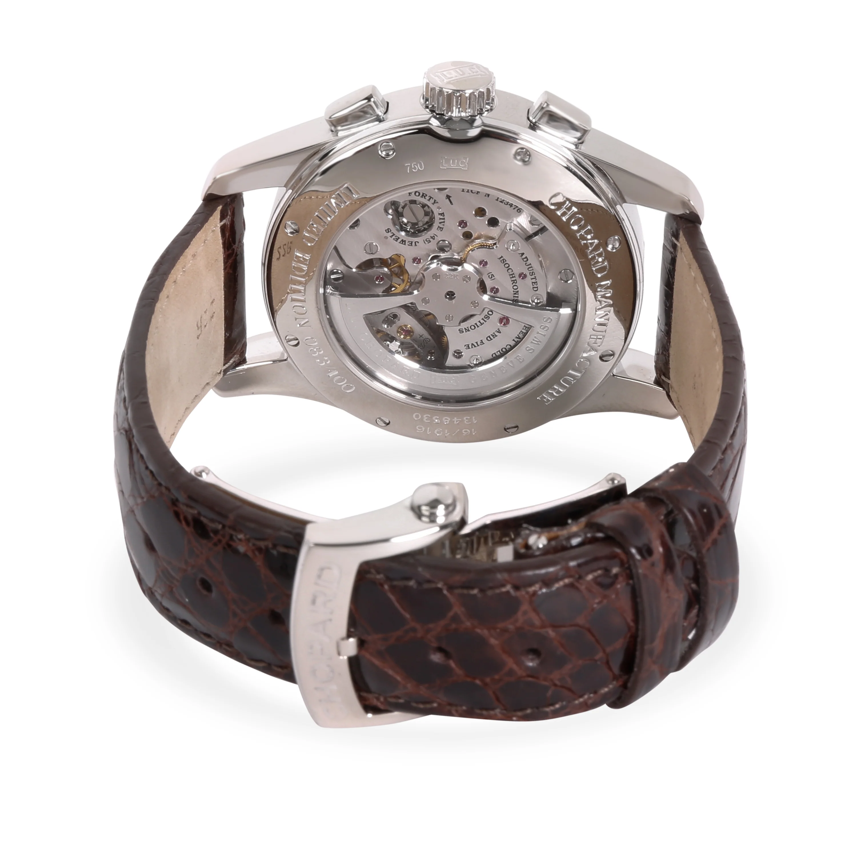 Chopard L.U.C Chrono One 16/1916-1001 Limited Edition Mens Watch in 18kt Gold - Image 4