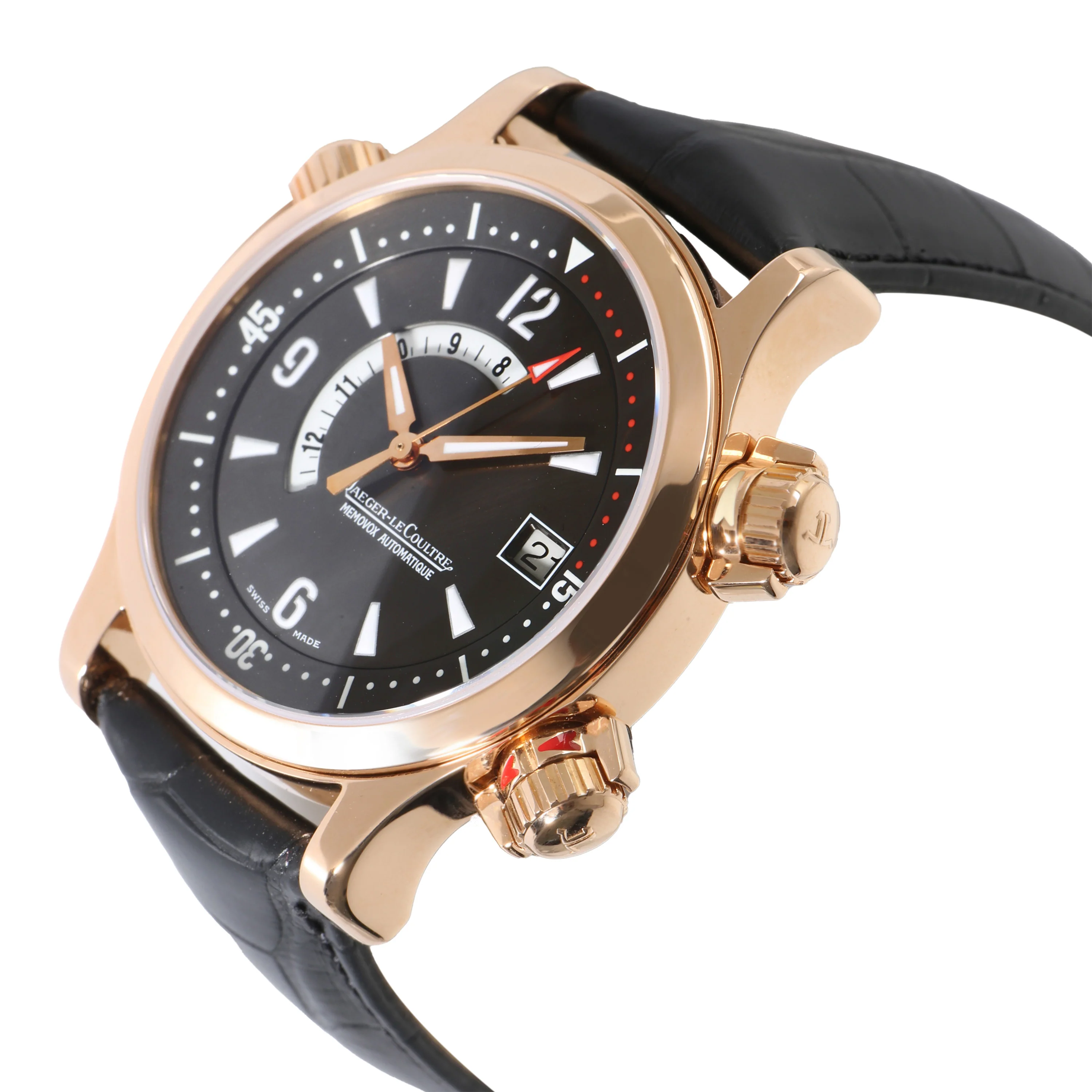 Master Compressor Memovox 146.2.97 Mens Watch in 18k Rose Gold - Image 3