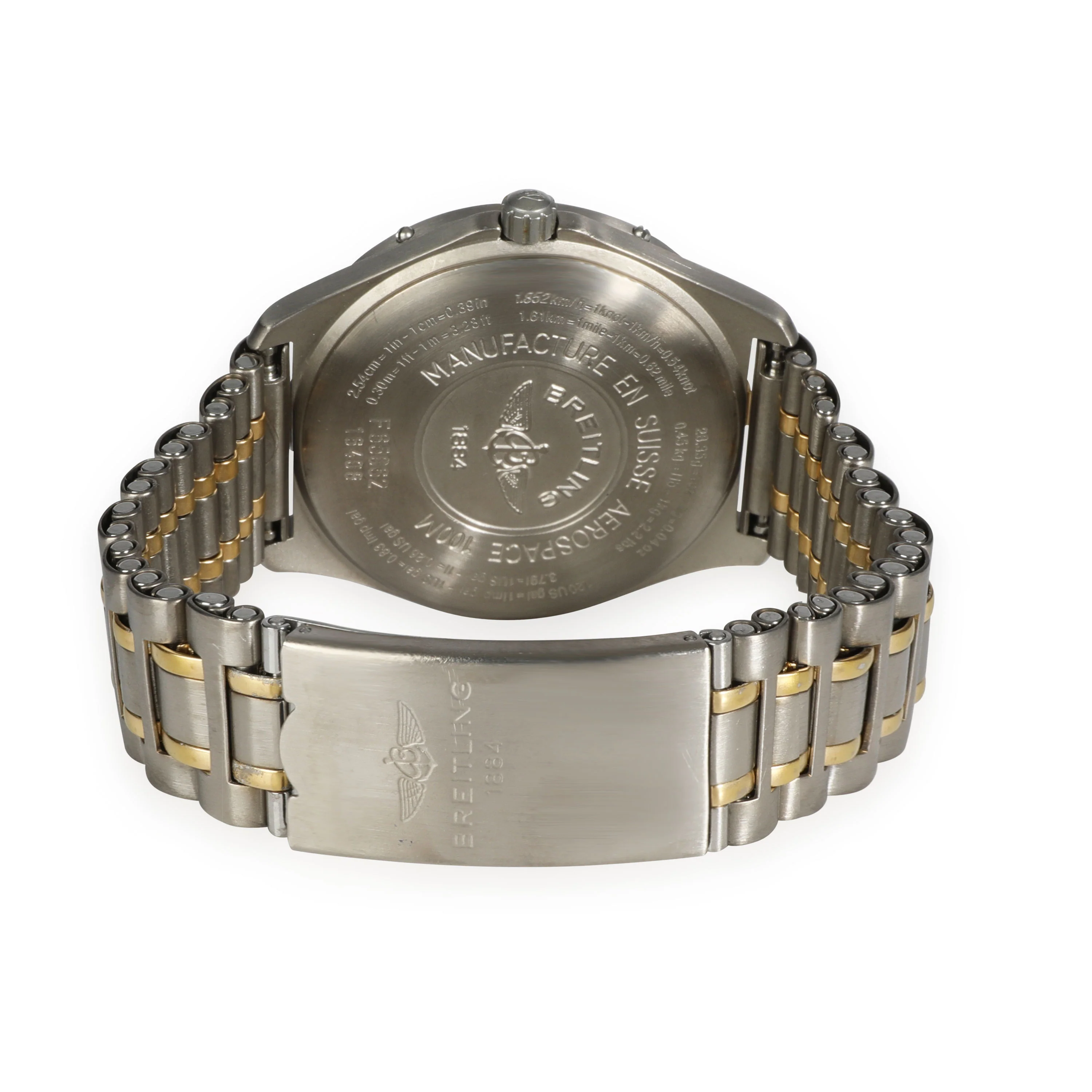 Aerospace F65062 Mens Watch in 18kt Titanium/Yellow Gold - Image 4
