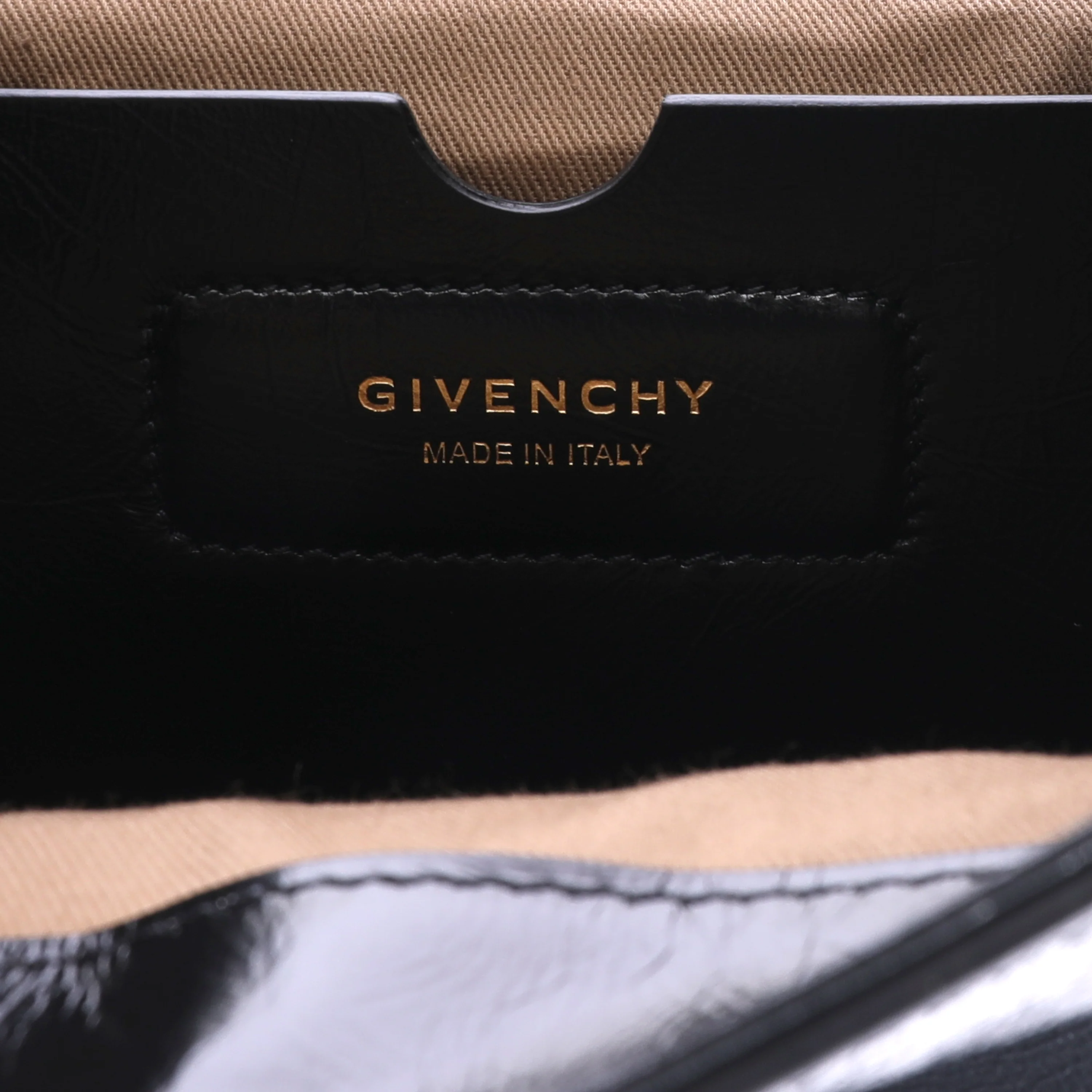 Givenchy Black Textured Calfskin Id Backpack - Image 6