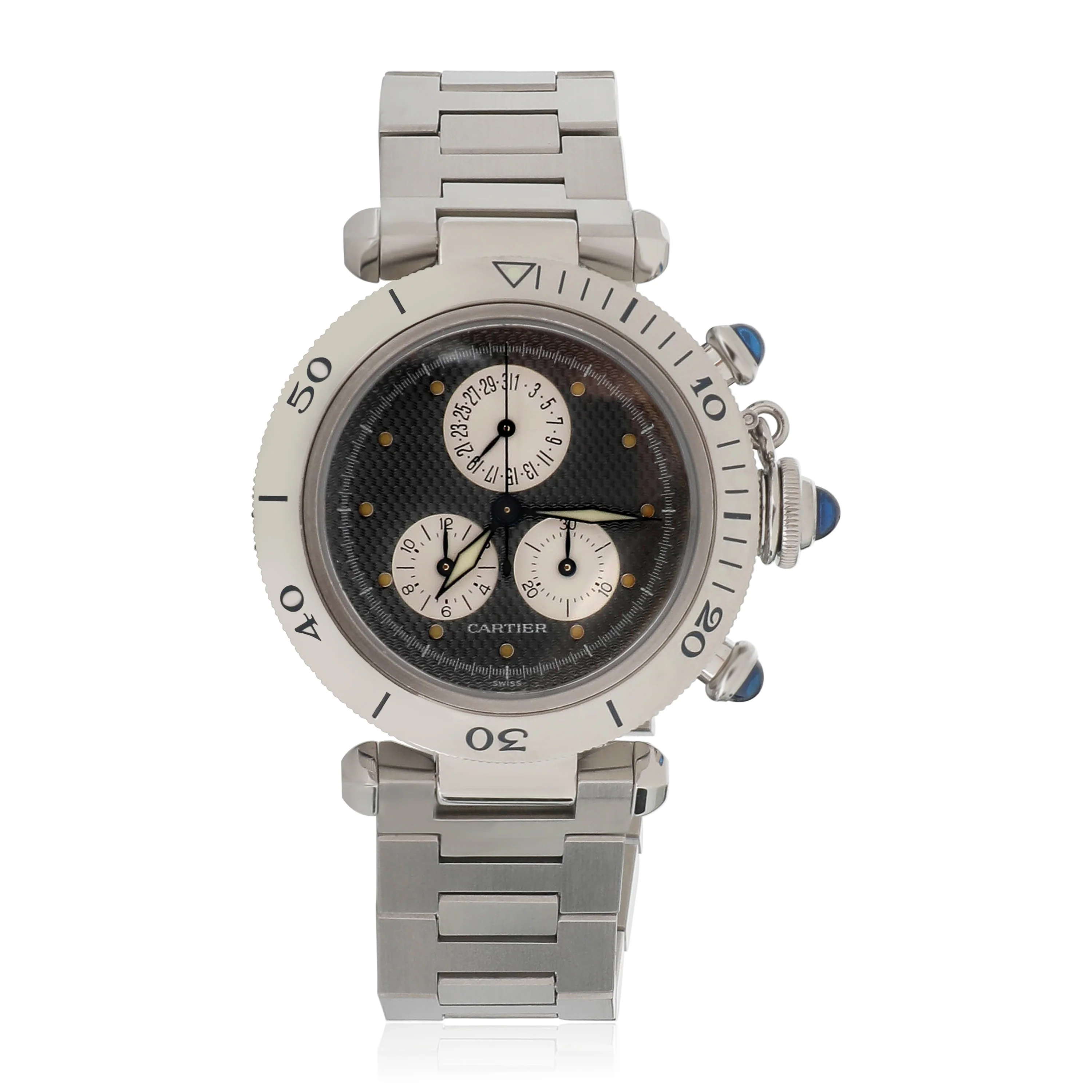 Cartier Pasha C Reflex 1352 Unisex Watch in Stainless Steel - Image 5