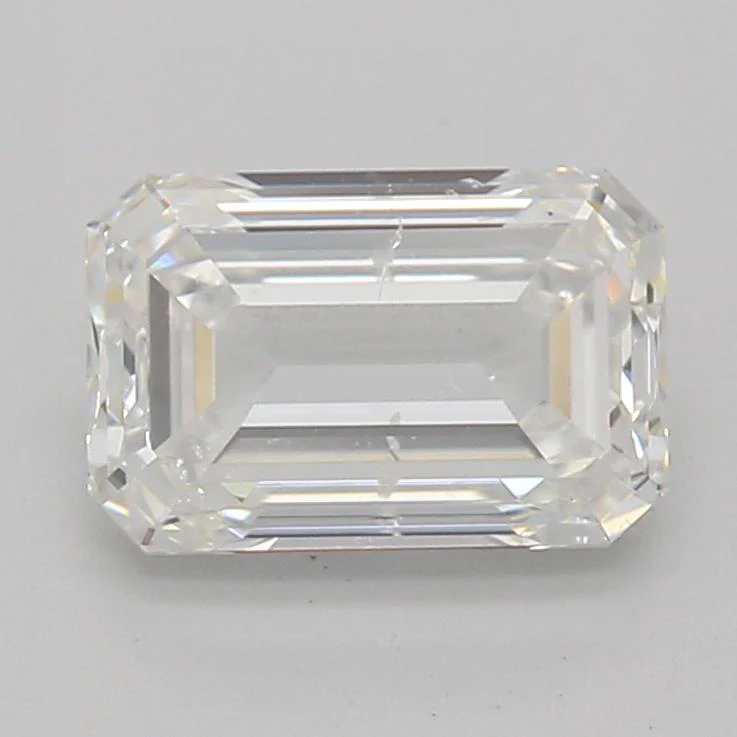 GIA Certified 1.00 Ct Emerald cut H I1 Loose Diamond