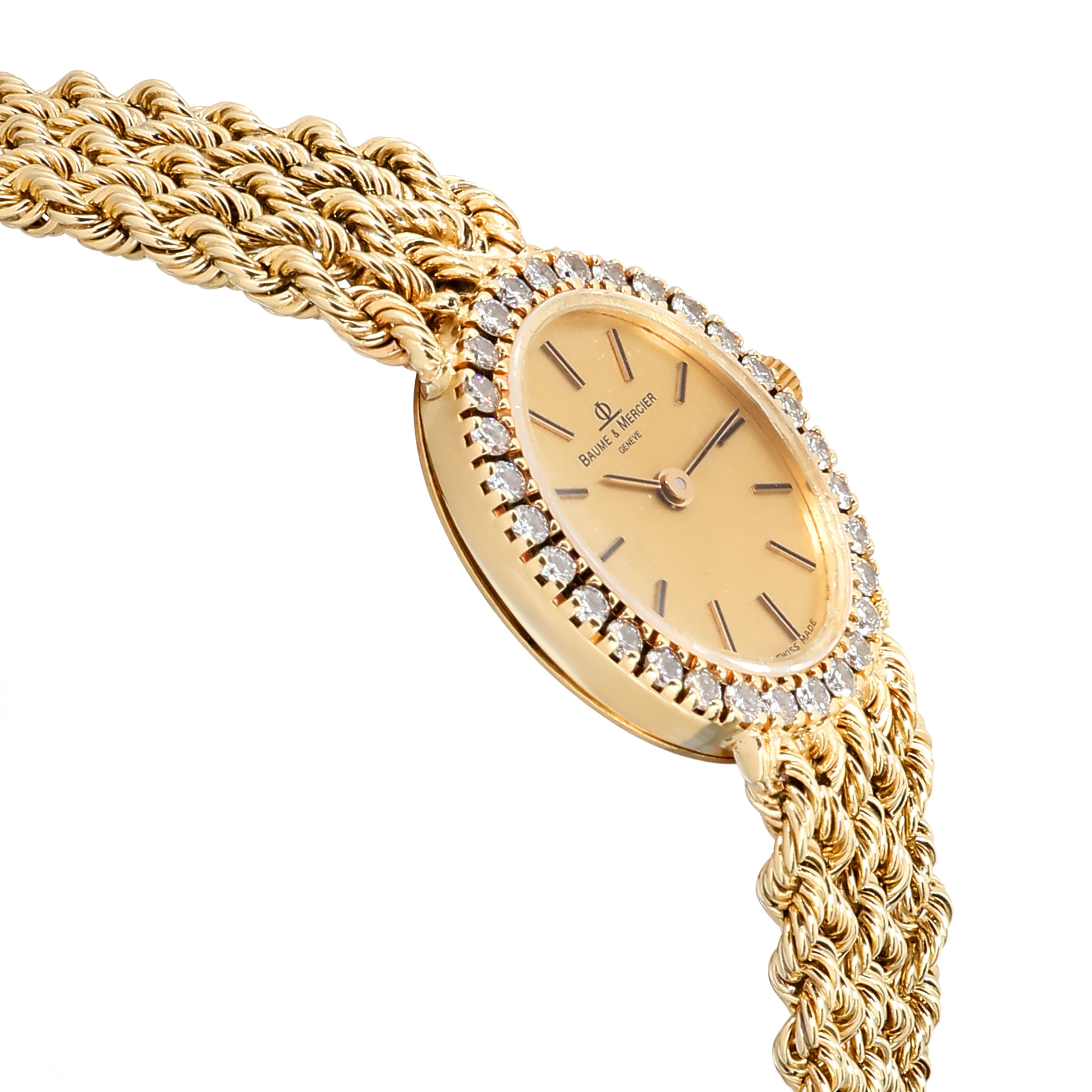 Baume & Mercier Dress 98522 9 Womens Watch in 14kt Yellow Gold - Image 2