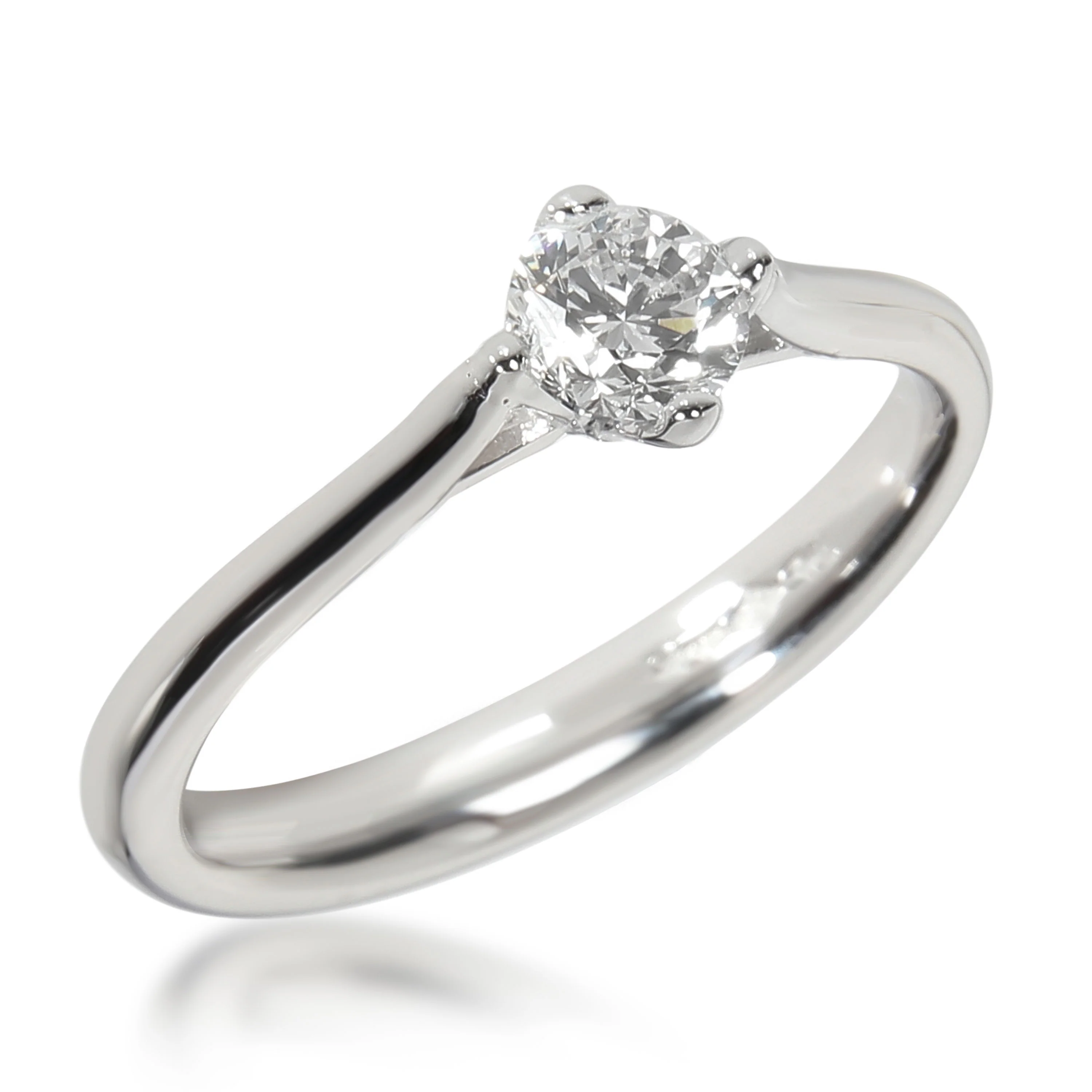 GIA Certified 0.40 Ct Round Cut E VS2 Loose Diamonds - Image 2