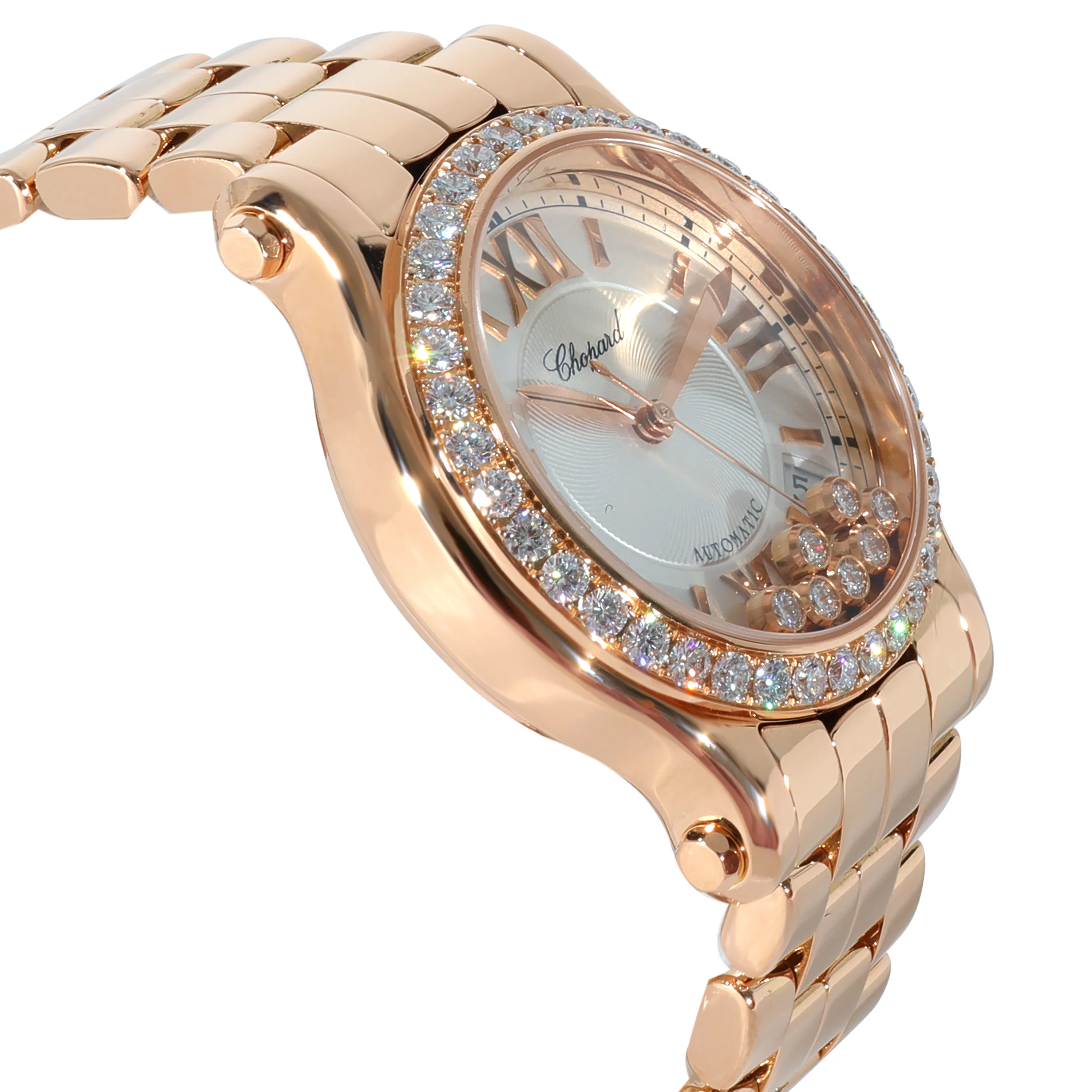 Chopard Happy Sport 274808-5004 Unisex Watch in 18kt Rose Gold - Image 2