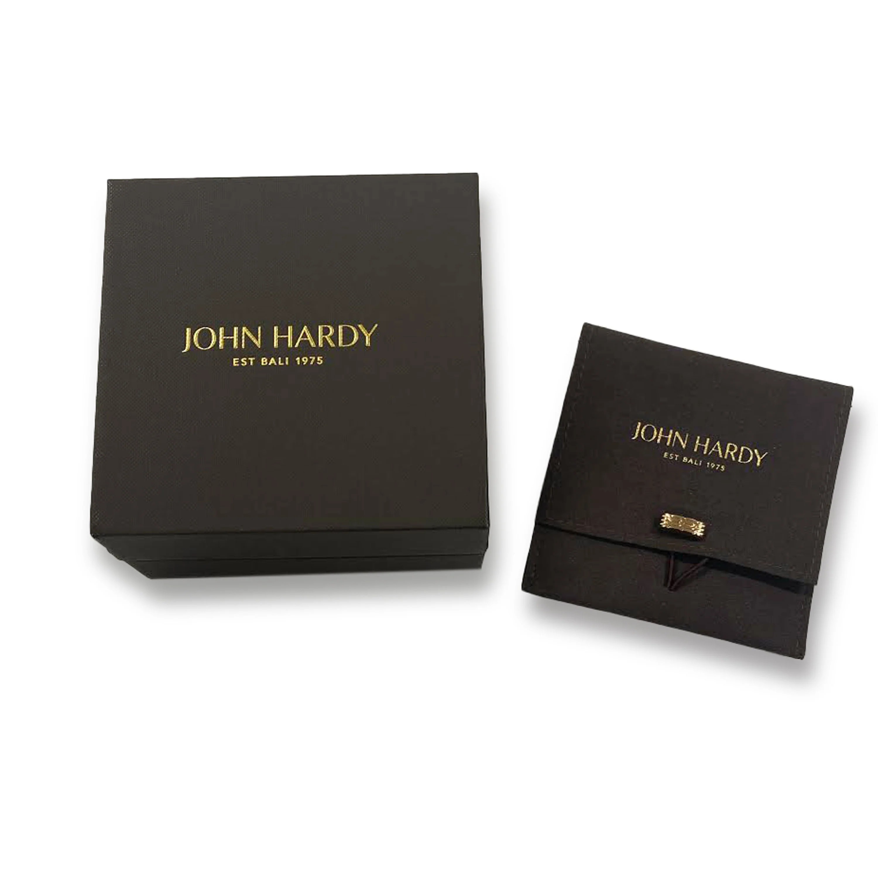 John Hardy Classic Chain Asli Textured & Polished Necklace in 18K Yellow Gold - Image 4