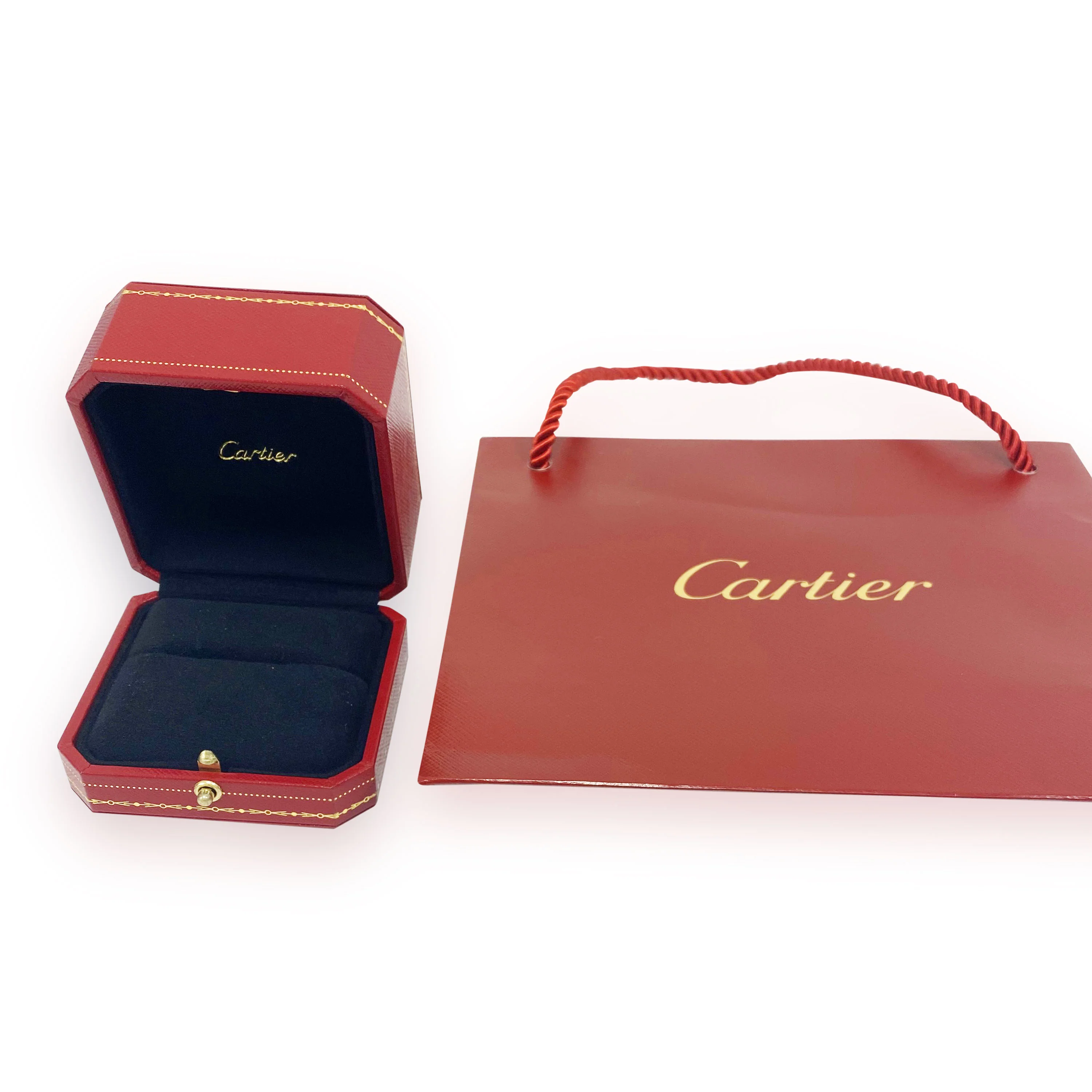 Cartier Trinity Size 46 Ring in 18K 3 Tone Gold - Image 4