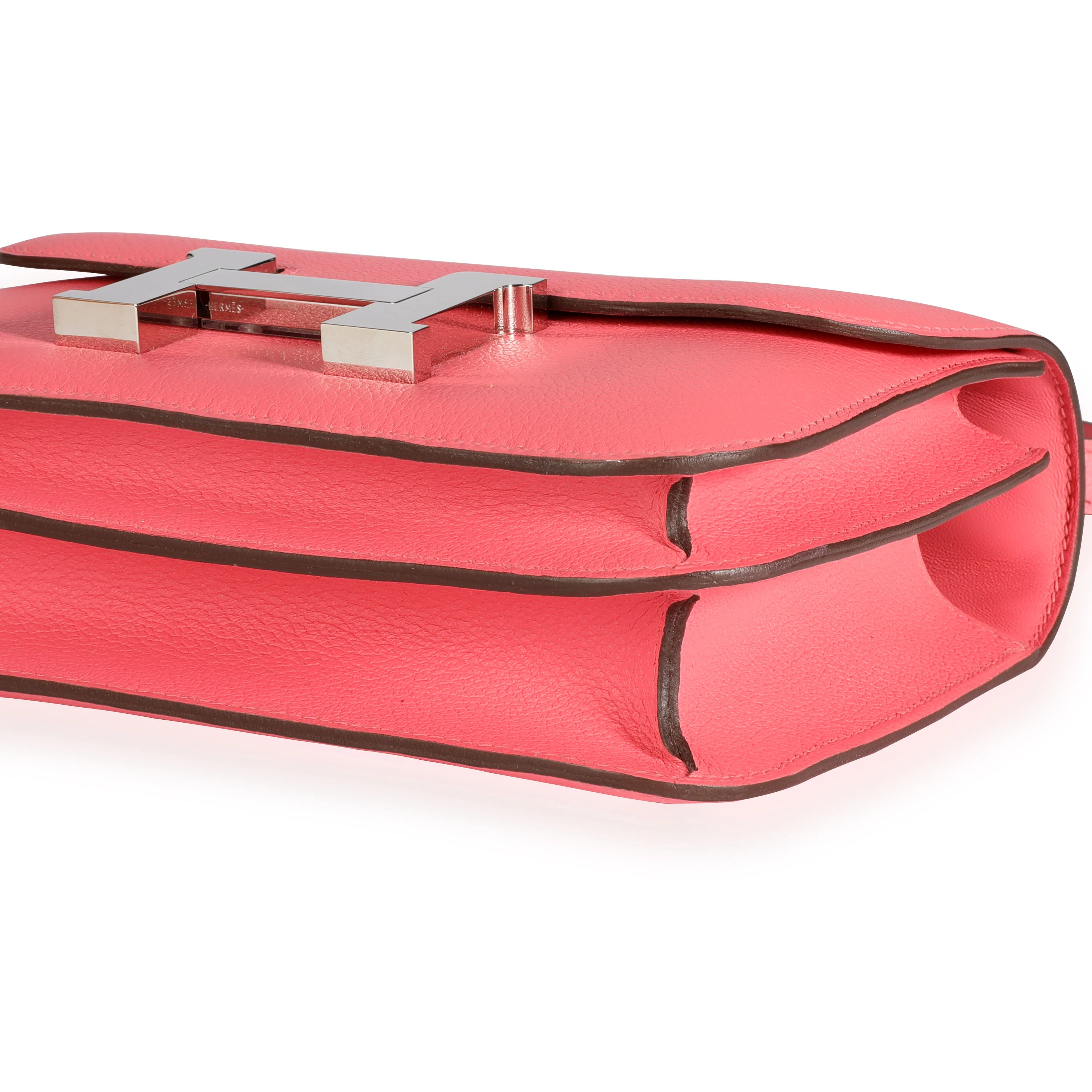 Hermès Rose Azalee Evercolor Constance 18 PHW - Image 5