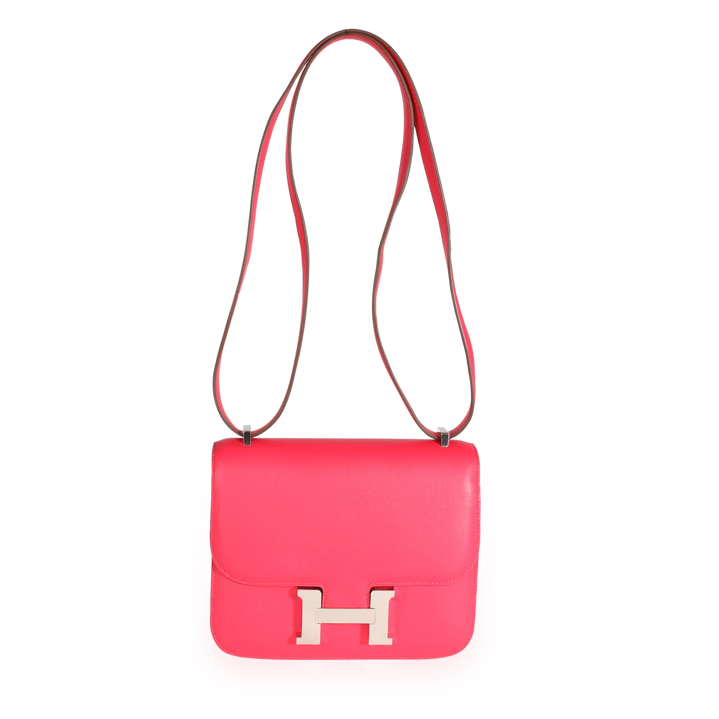 Hermès Rose Extreme Swift Constance 18 PHW