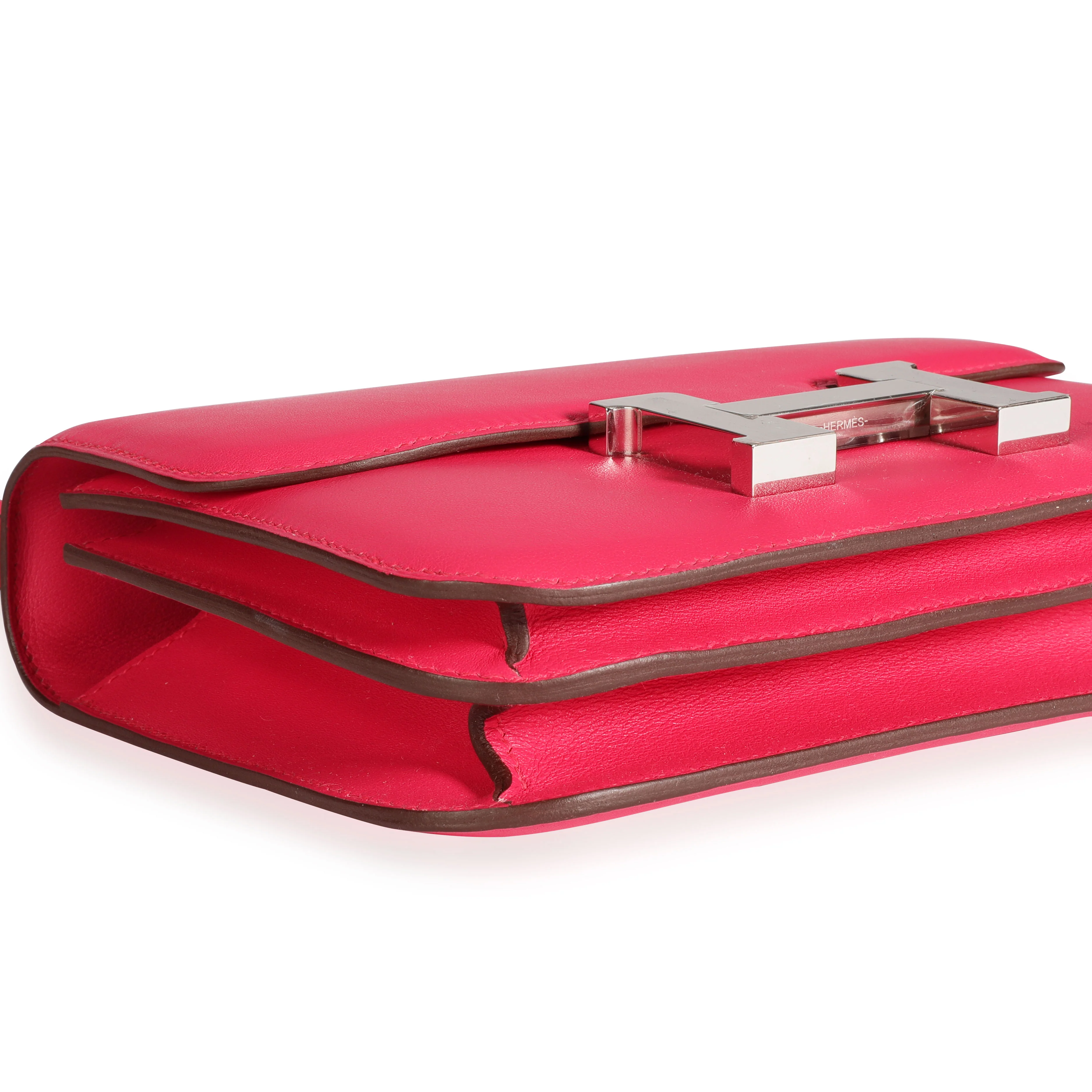 Hermès Rose Extreme Swift Constance 18 PHW - Image 6
