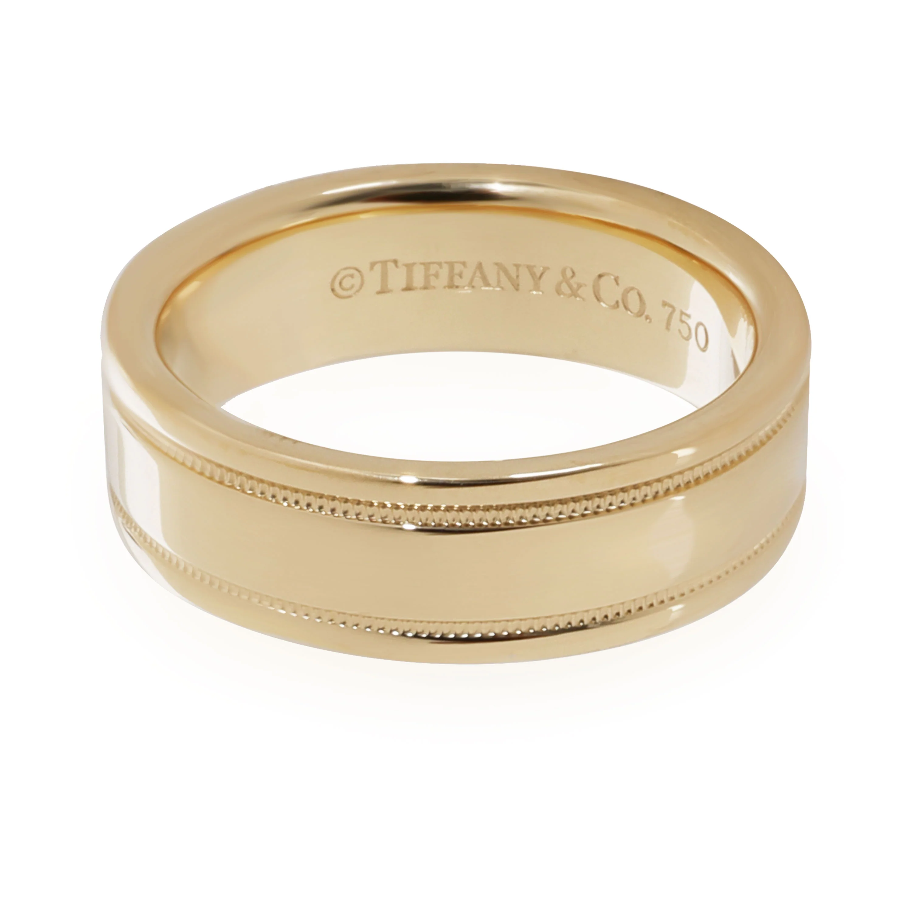 Tiffany & Co. Tiffany Together Essential Milgrain Band in 18K Yellow Gold