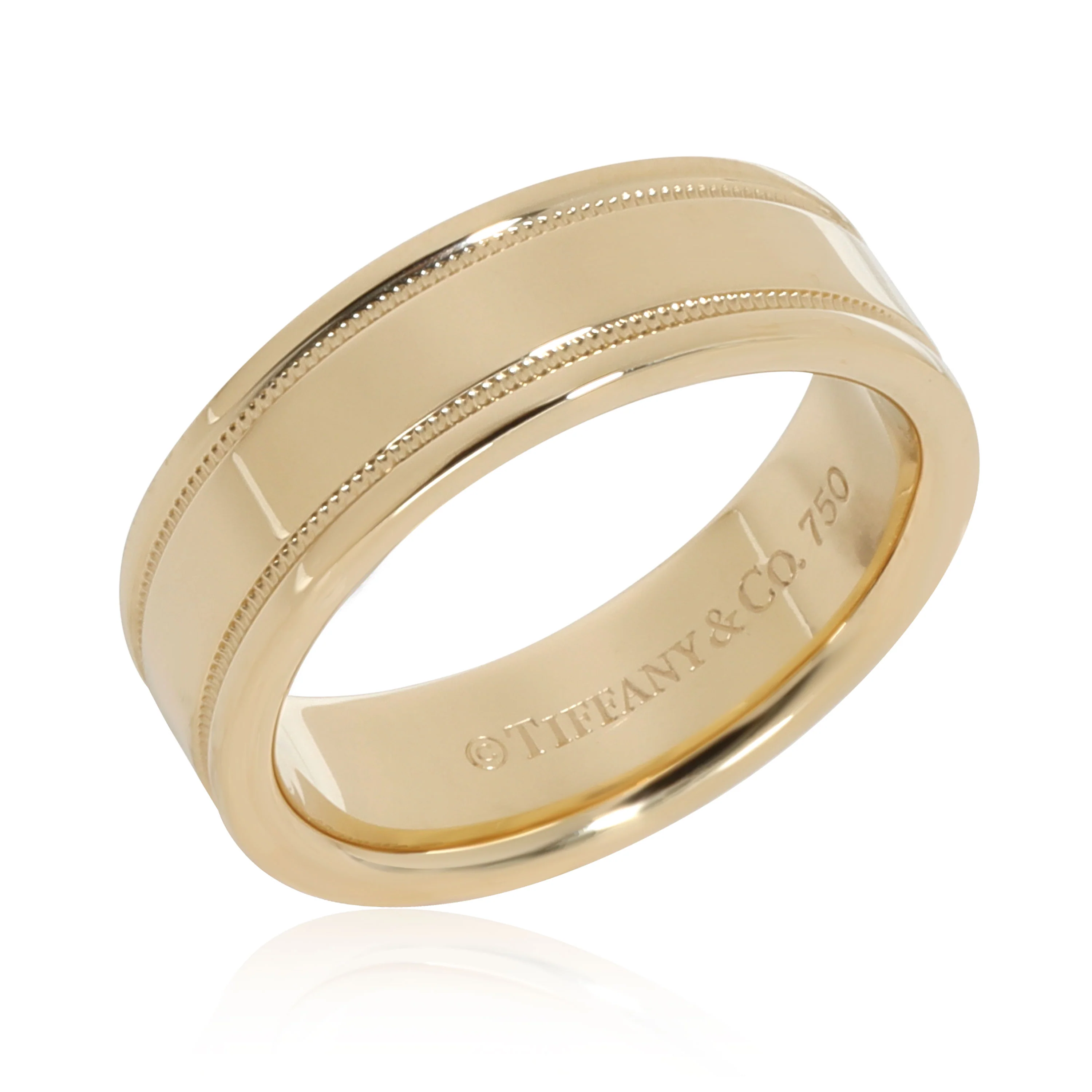 Tiffany & Co. Tiffany Together Essential Milgrain Band in 18K Yellow Gold - Image 2
