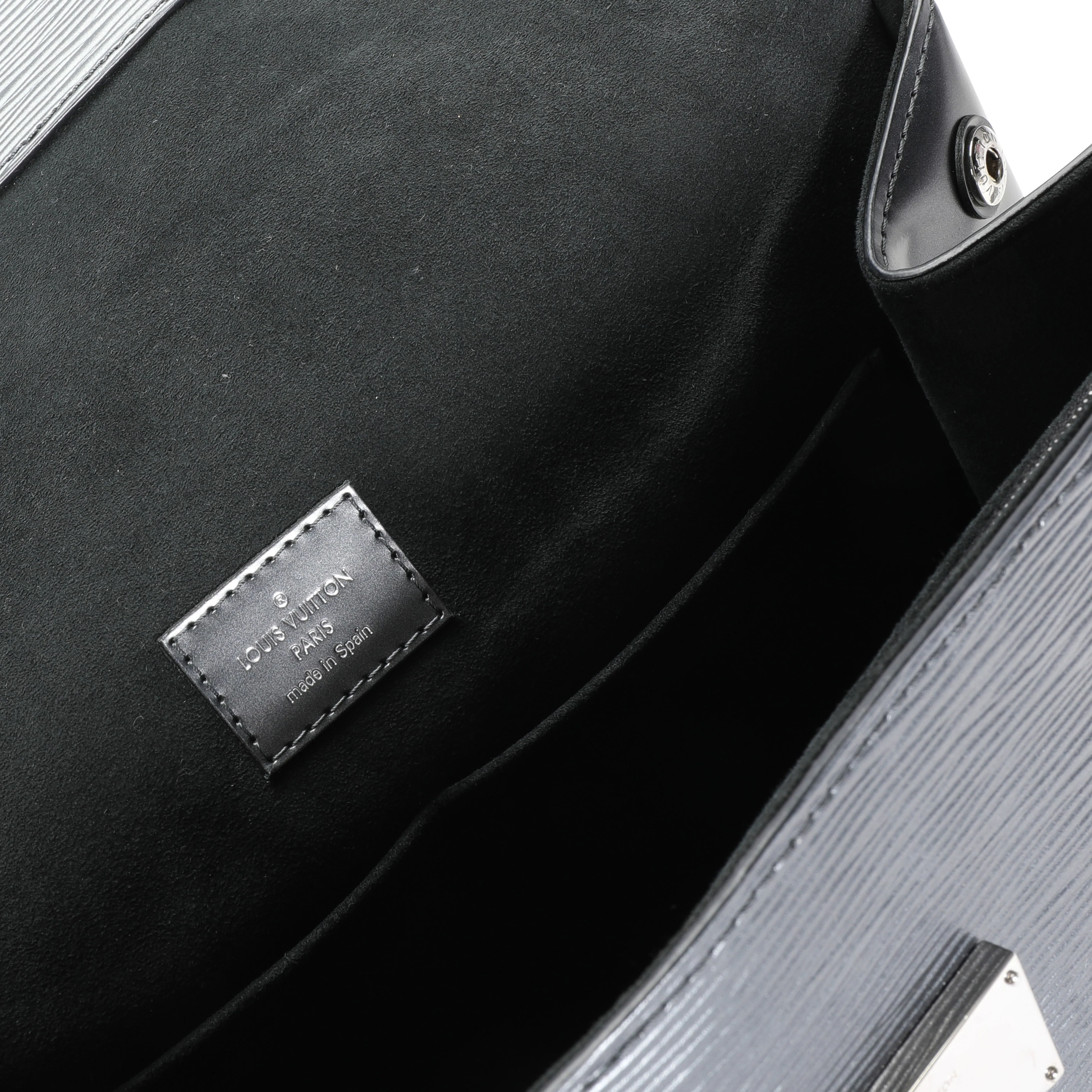 Louis Vuitton Anthracite Nacre Epi Leather Cluny MM - Image 9