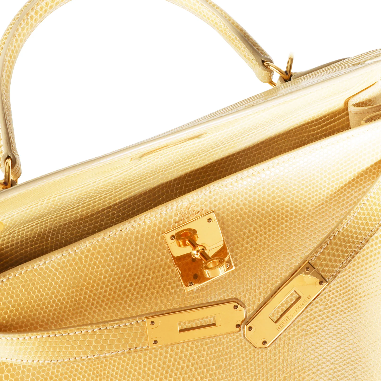 Casse Shiny Lizard Sellier Kelly 28 GHW - Image 9