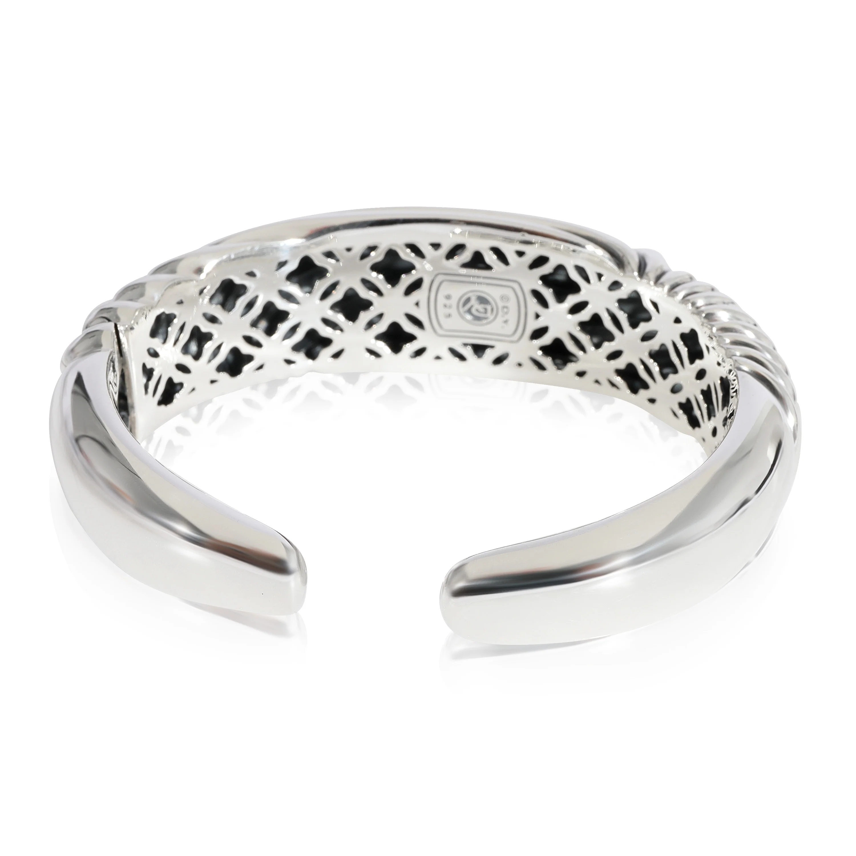 David Yurman Sculpted  Cuff in  Sterling Silver - Image 3
