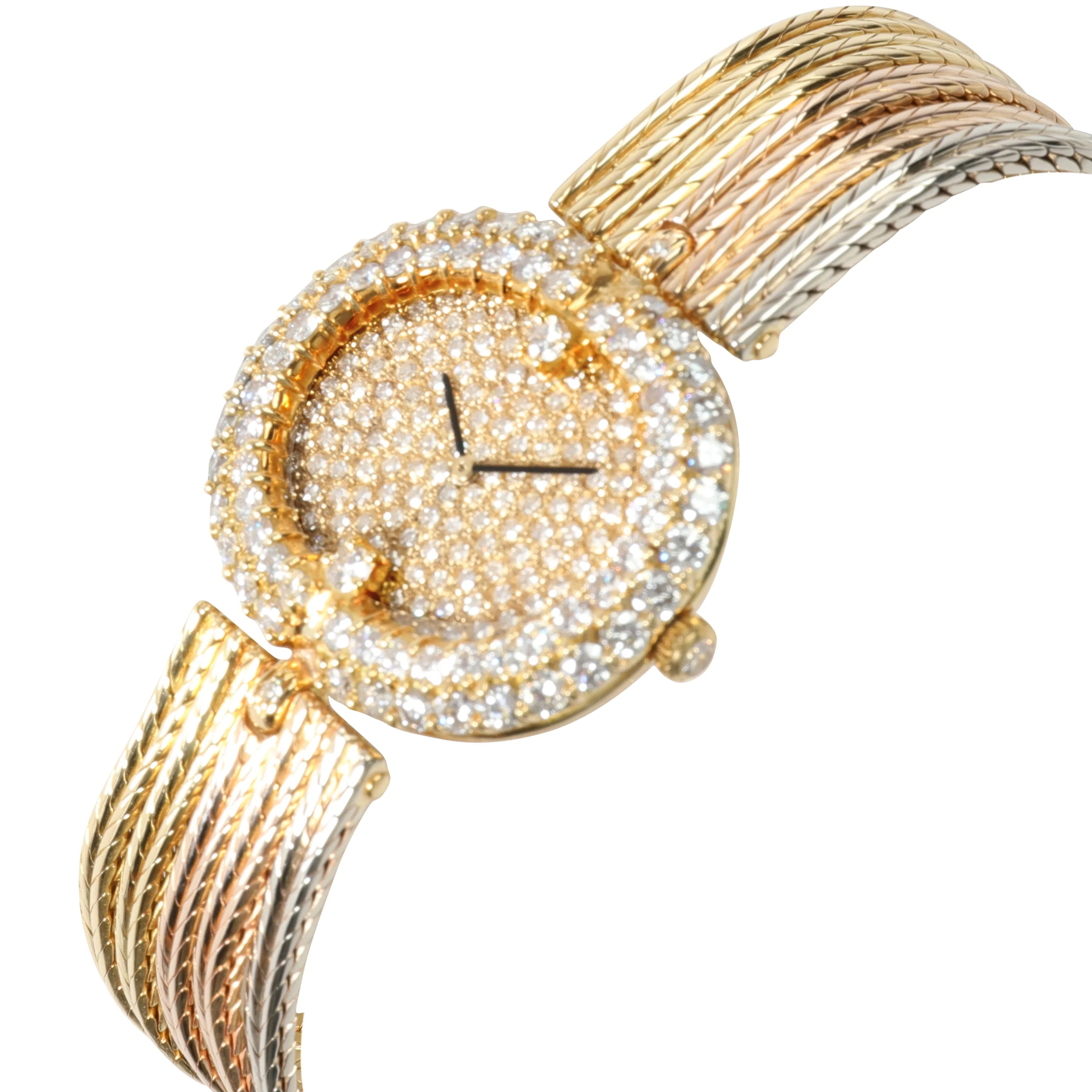 Gerald Genta Royama G2069 7 Womens Watch in 18kt 3 Tone Gold - Image 3