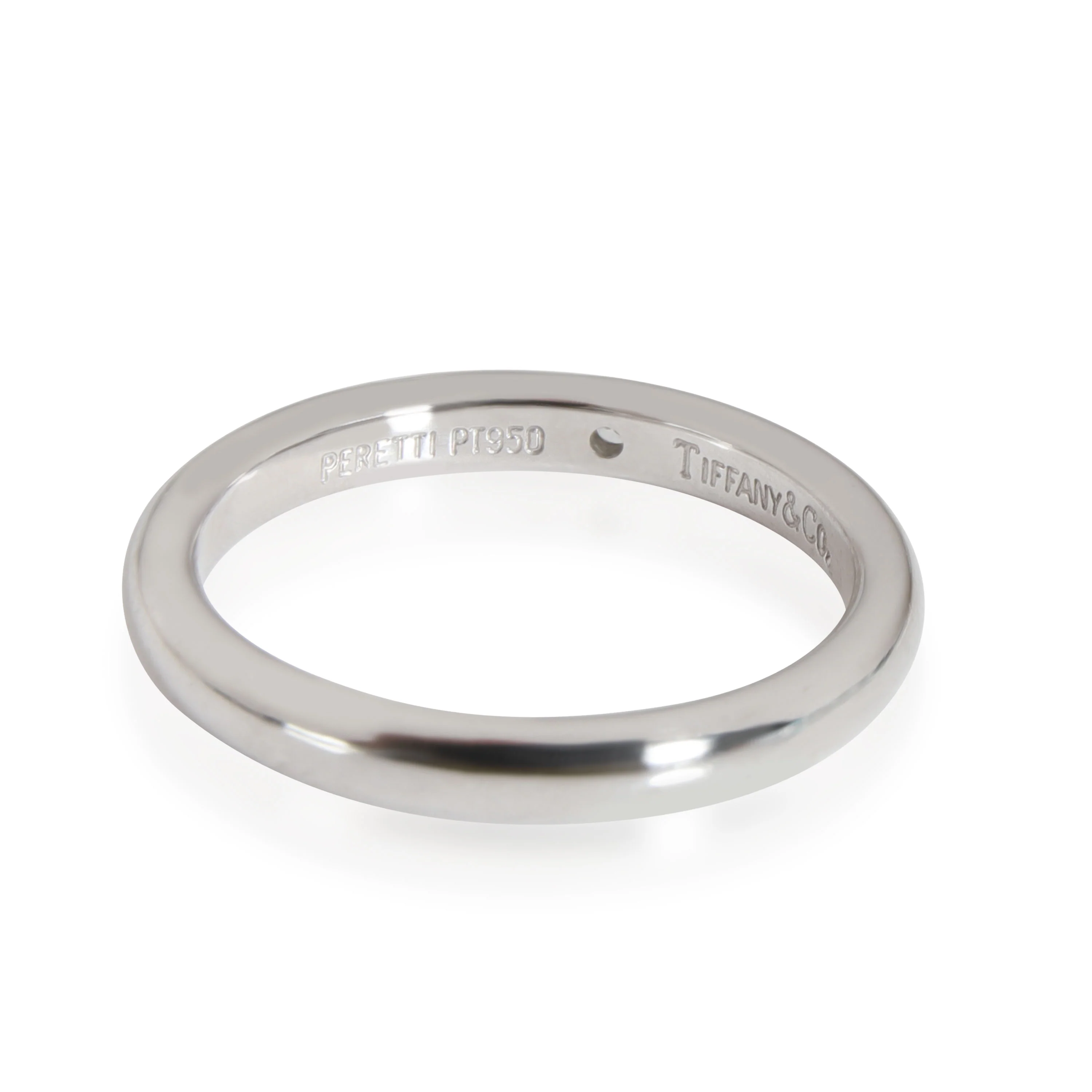 Tiffany & Co. Elsa Peretti Diamond Band in  Platinum 0.02 CTW - Image 3