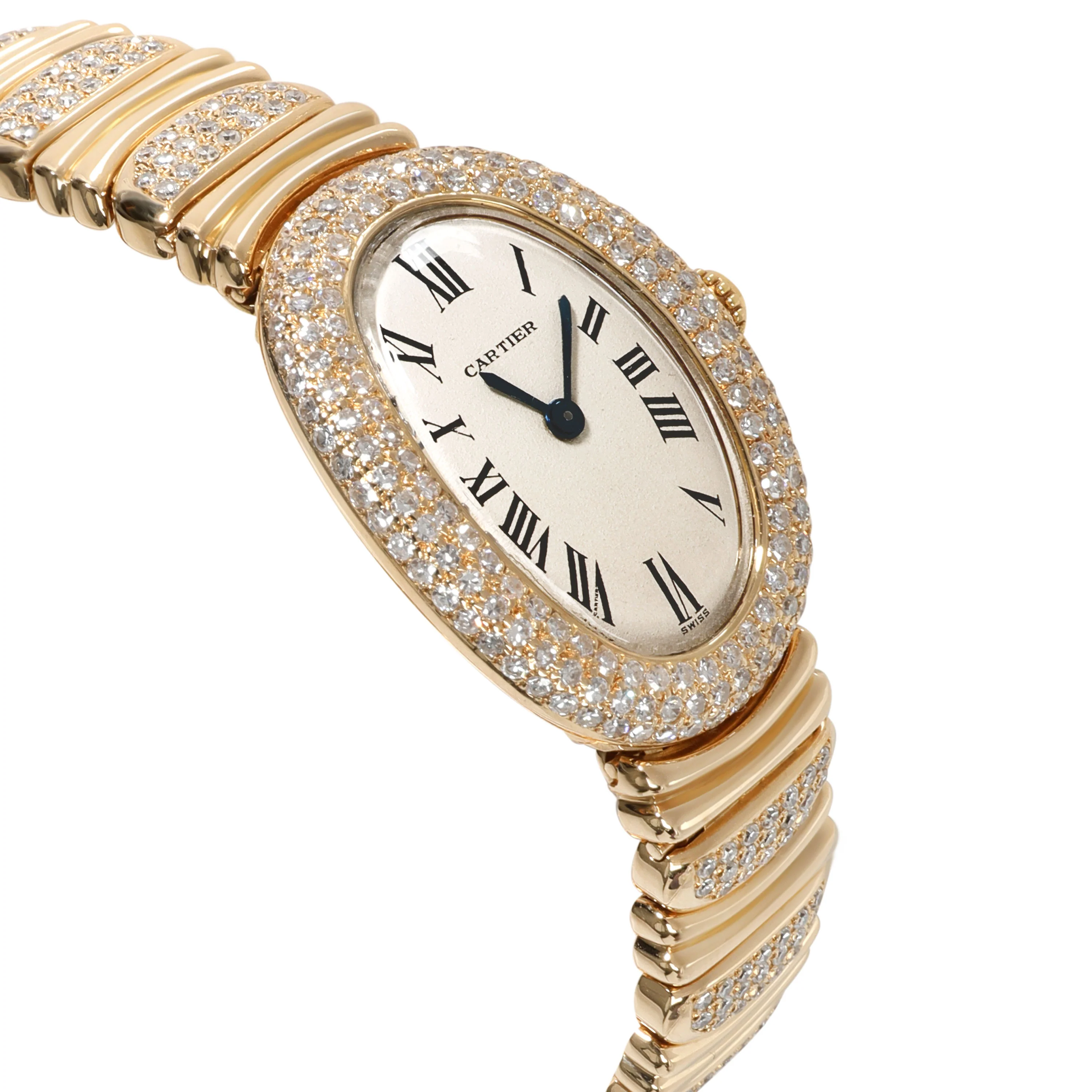 Cartier Baignoire 1186 Womens Watch in 18kt Yellow Gold - Image 2