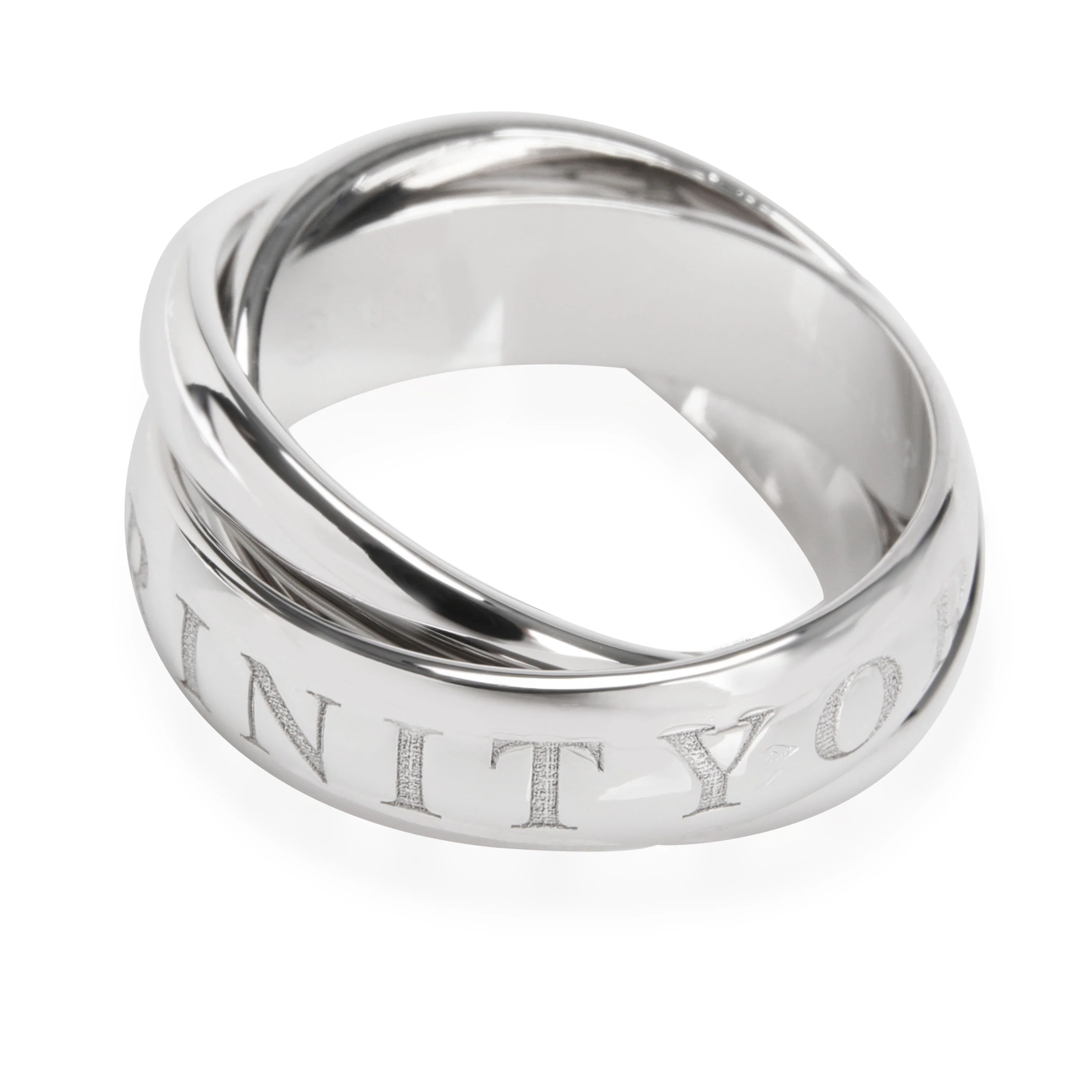 Cartier Amour Trinity Ring in 18K White Gold - Image 3