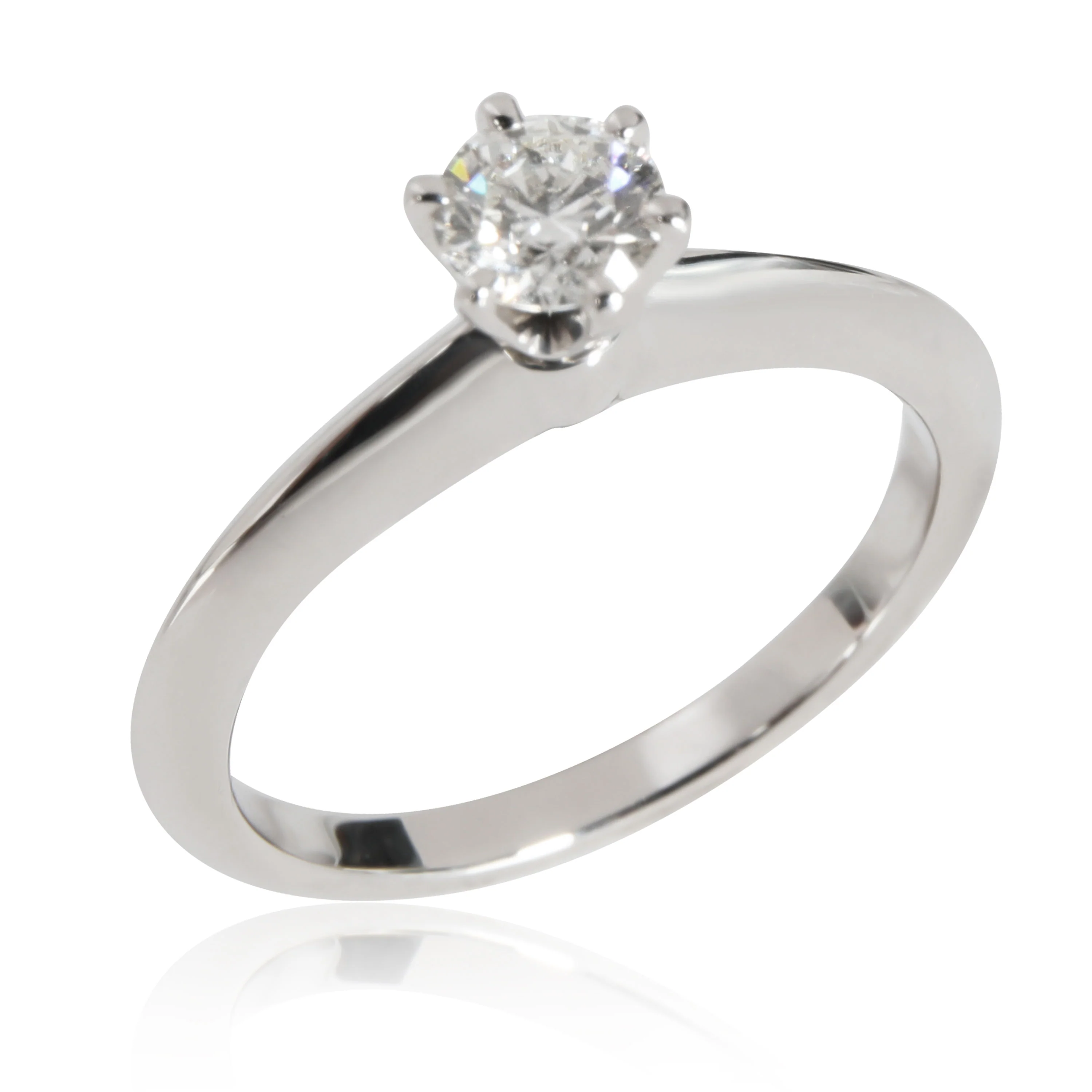 Diamond Engagement Ring in Platinum I VS1 0.33 CTW - Image 3