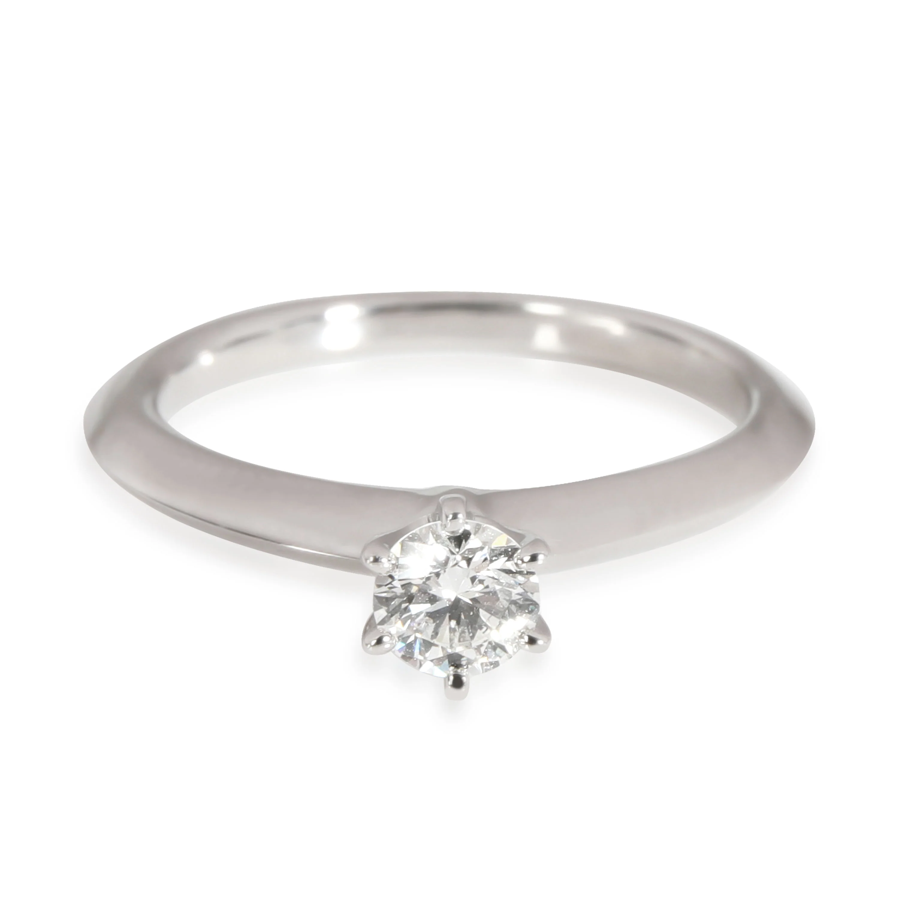 Diamond Solitaire Engagement Ring in Platinum I VS1 0.28 CTW