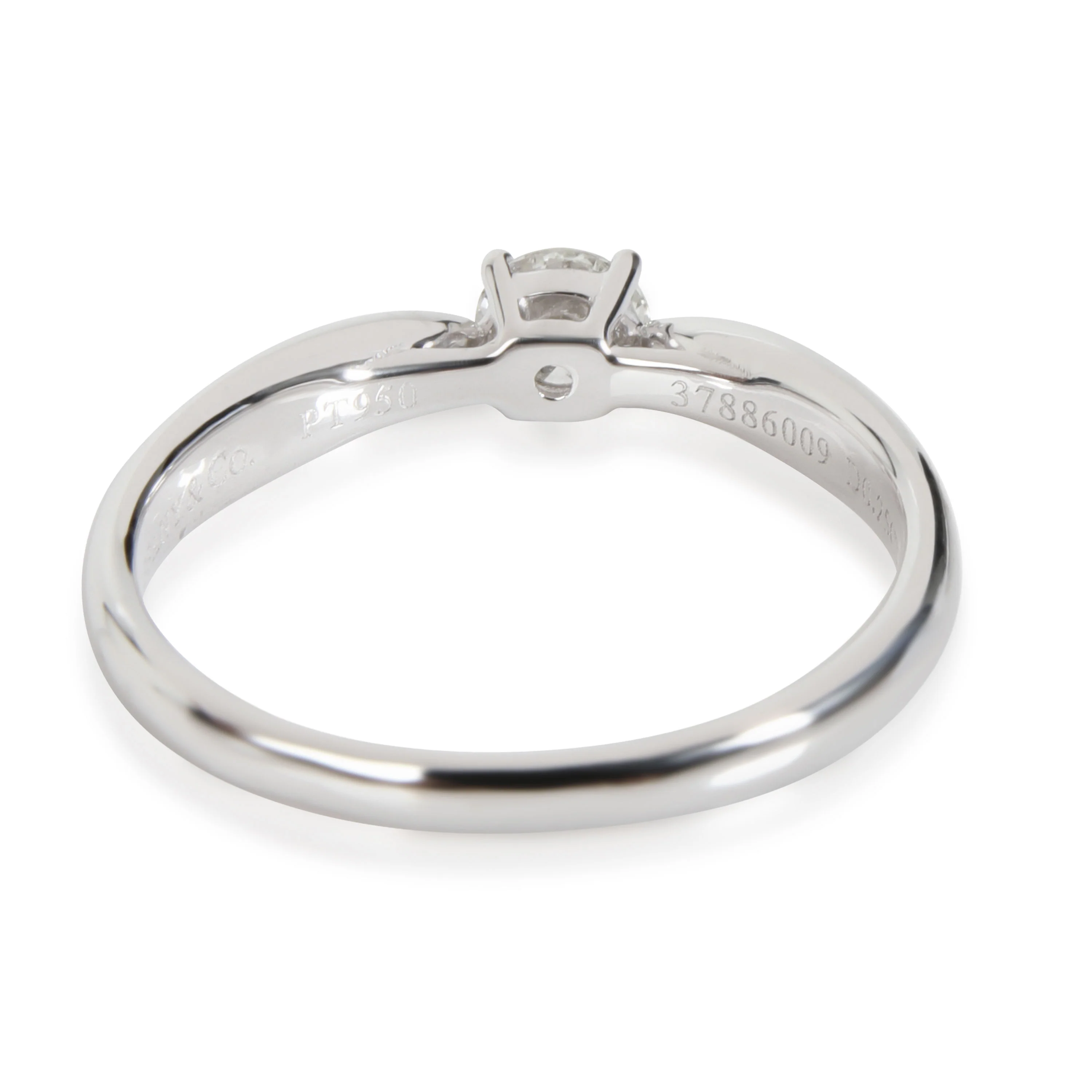 Tiffany & Co. Harmony Diamond Engagement Ring in Platinum H VS1 0.25 CTW - Image 4