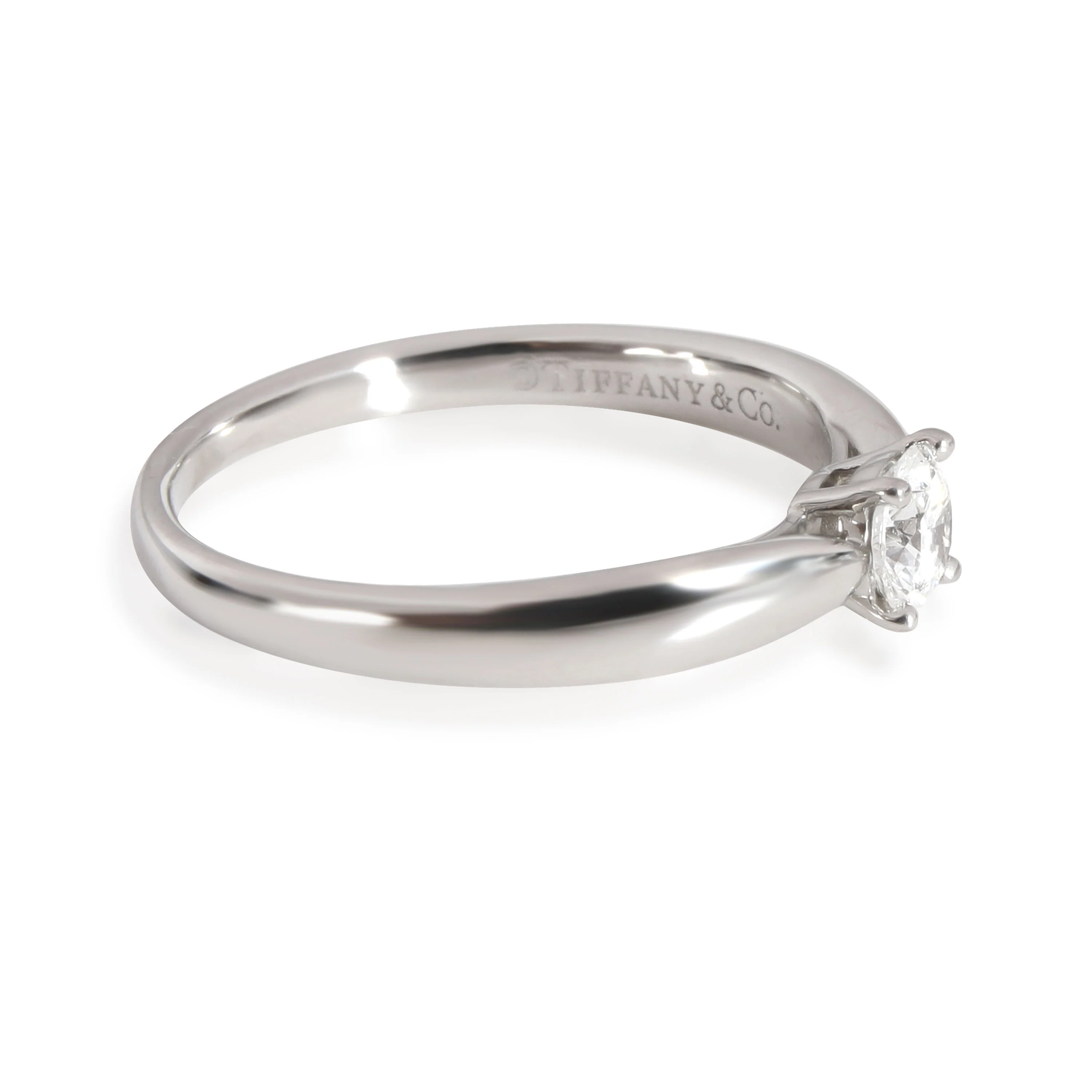 Tiffany & Co. Harmony Diamond Engagement Ring in Platinum G VS1 0.26 CTW - Image 2