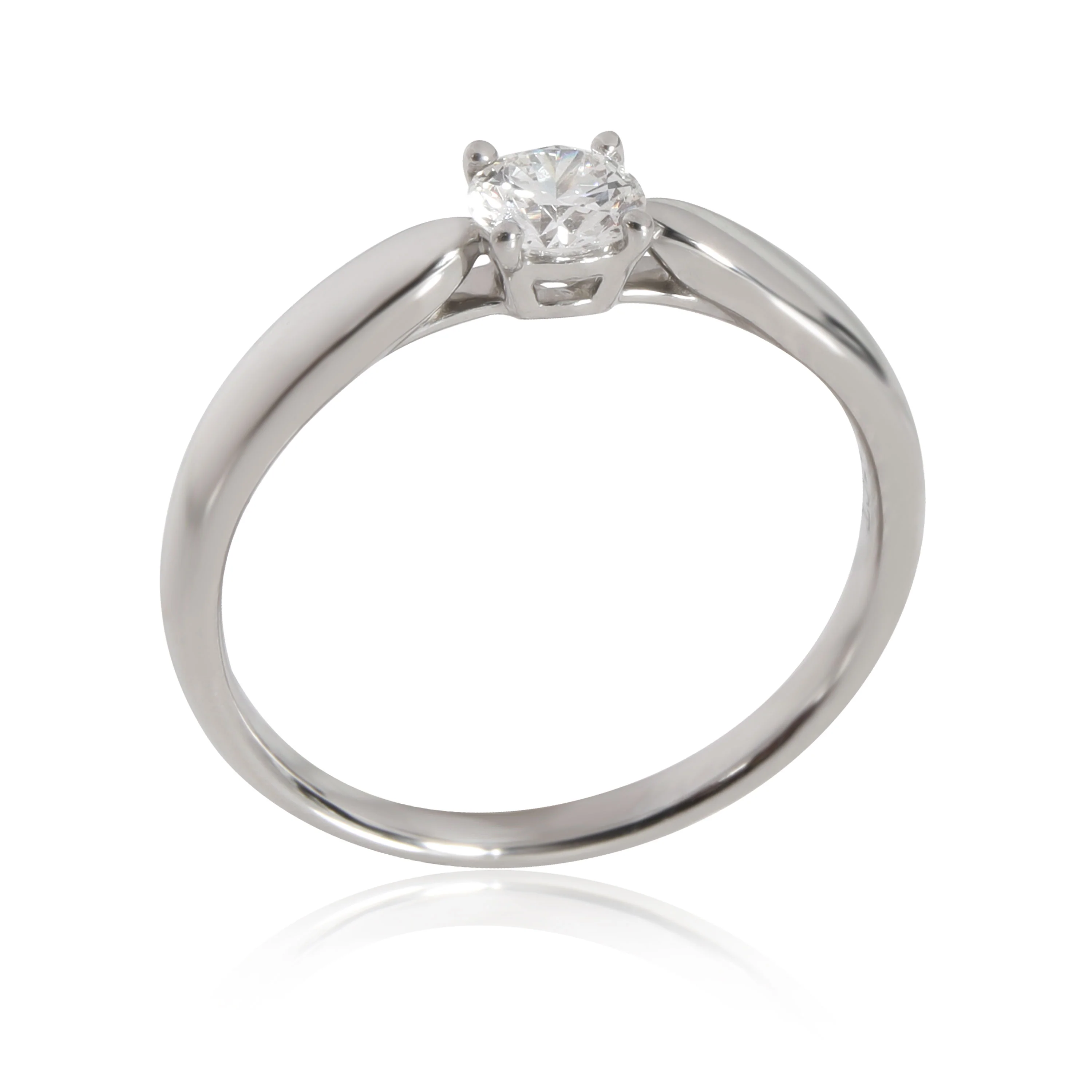 Tiffany & Co. Harmony Diamond Engagement Ring in Platinum G VS1 0.26 CTW - Image 3