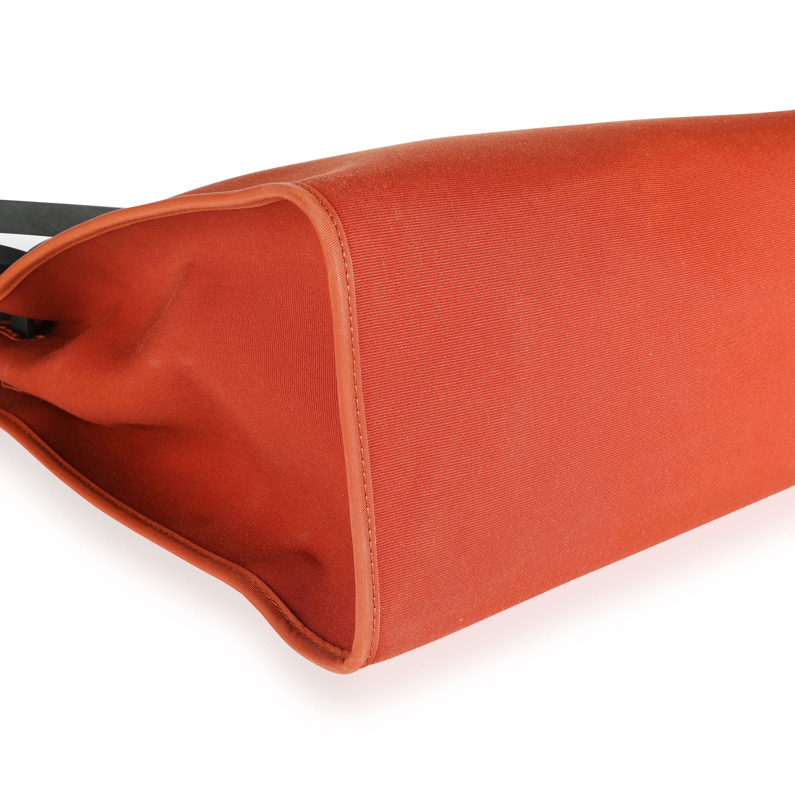 Hermès Cuivre Toile & Black Vache Hunter Herbag Zip 39 PHW - Image 6
