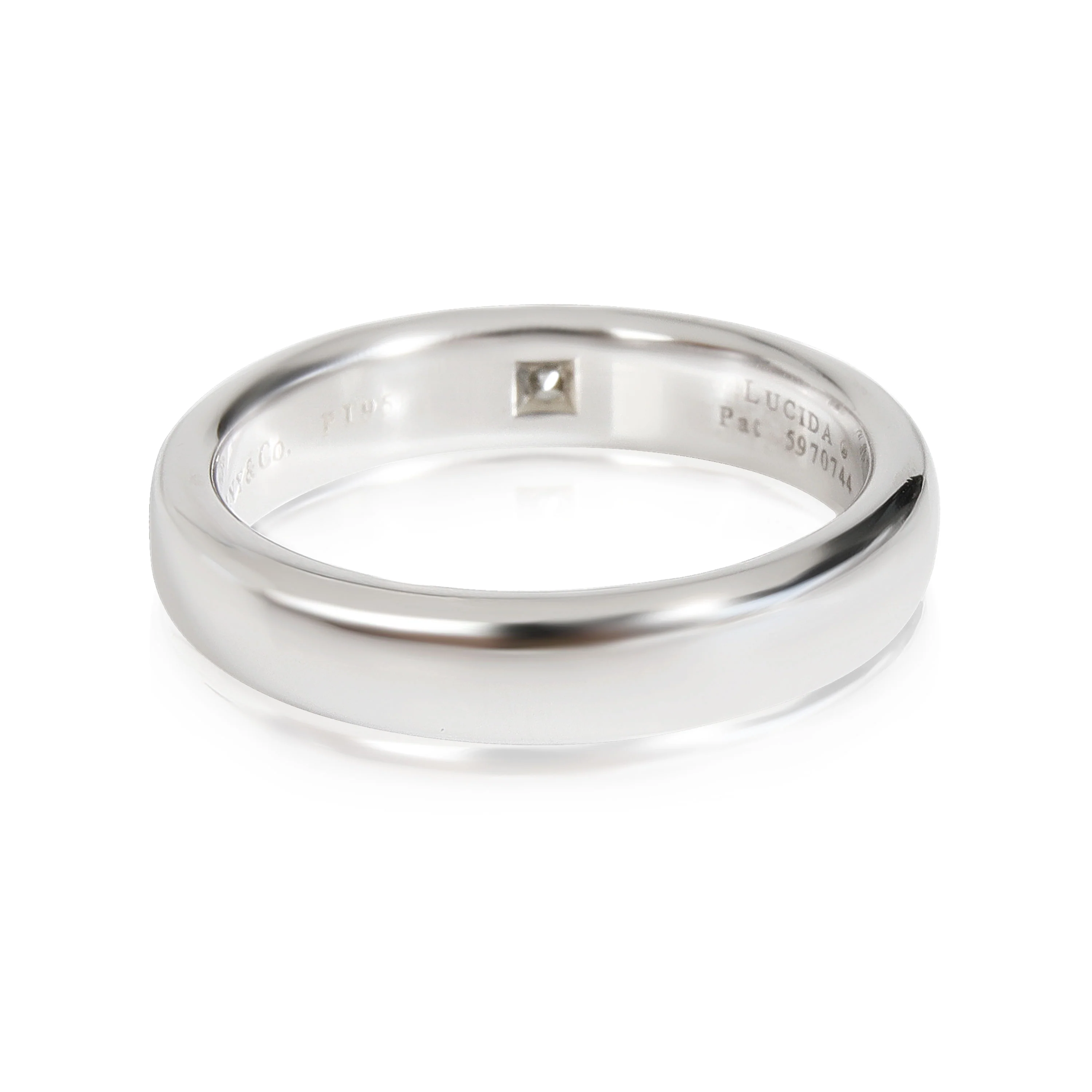 Forever Diamond Wedding Band in Platinum 0.05 Ctw - Image 3
