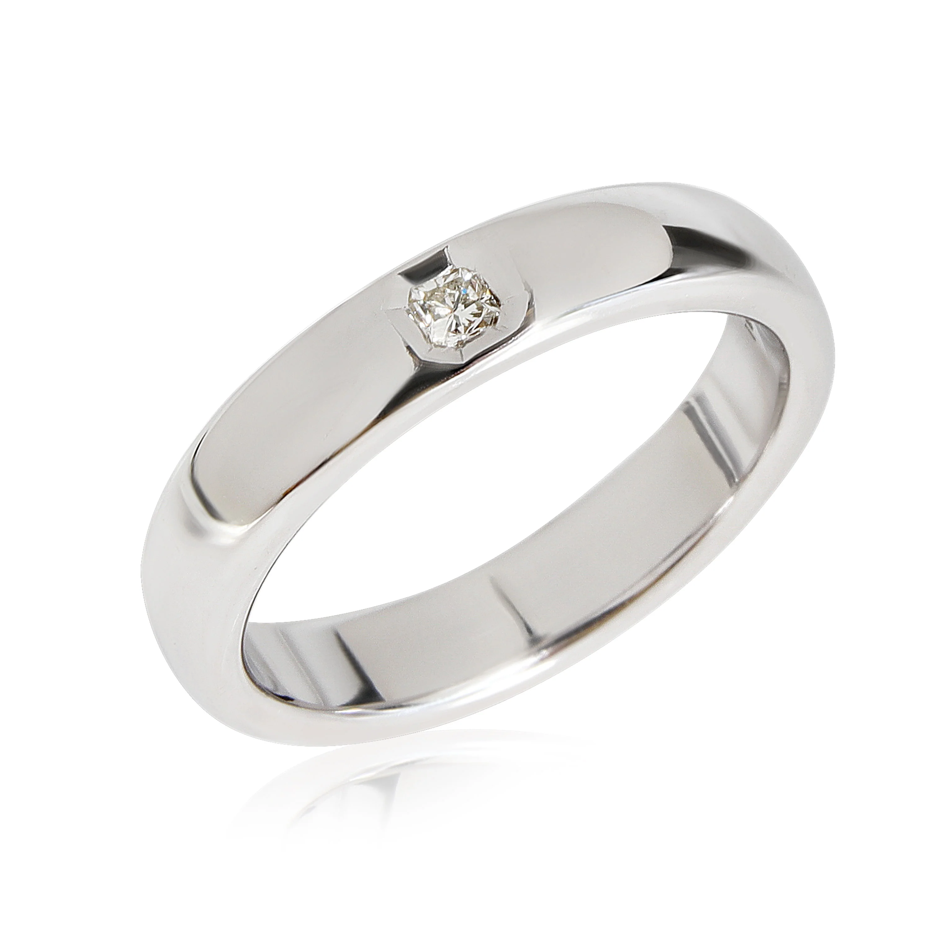 Forever Diamond Wedding Band in Platinum 0.05 Ctw - Image 4