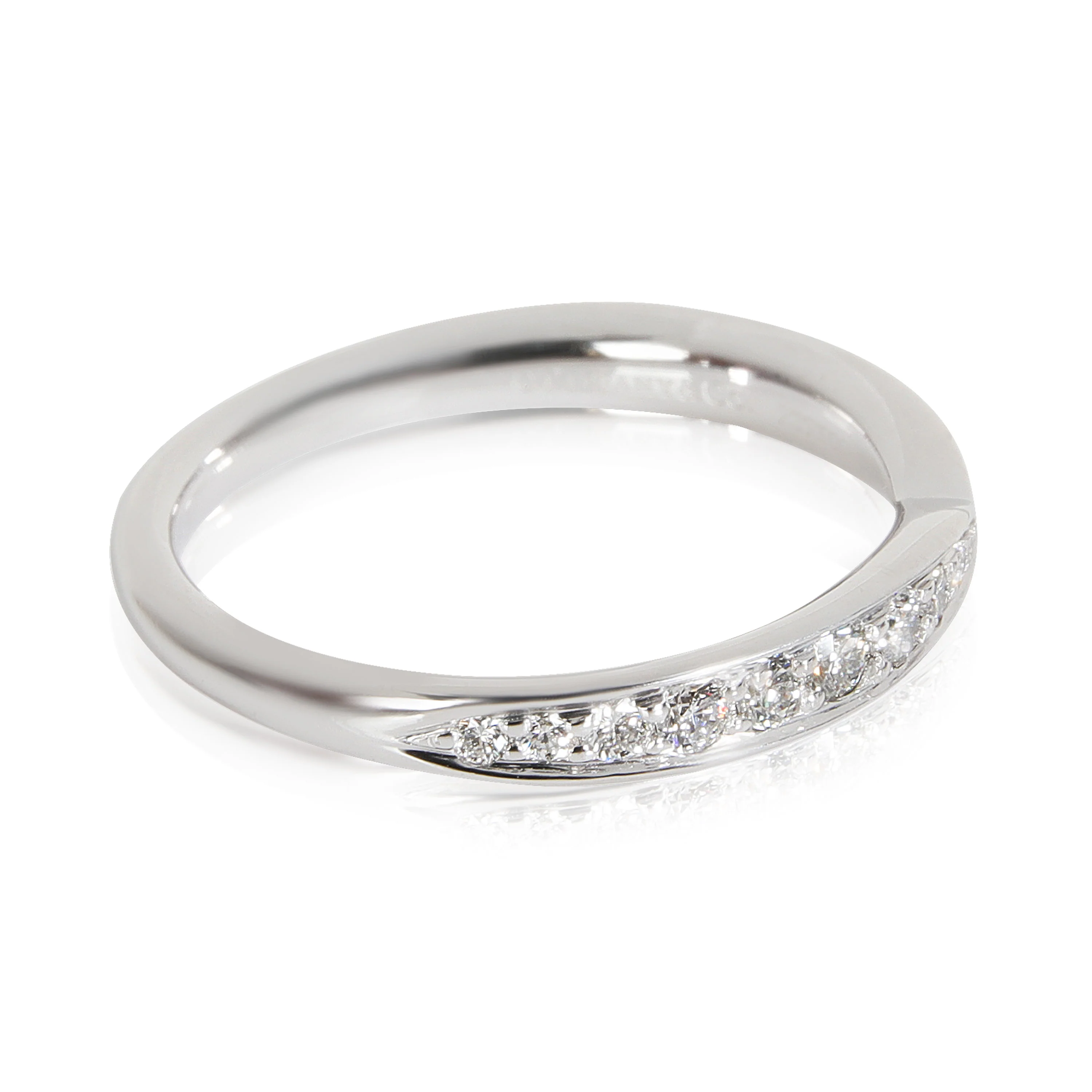 Tiffany & Co. Harmony Diamond Wedding Band in Platinum 0.23 CTW - Image 2