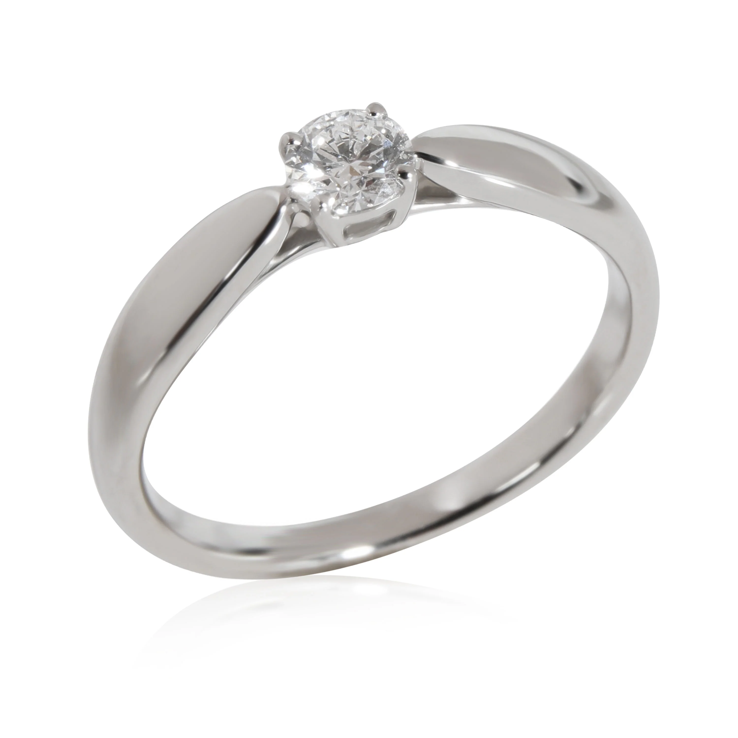 Tiffany & Co. Harmony Diamond Engagement Ring in  Platinum D VVS2 0.21 CTW - Image 3