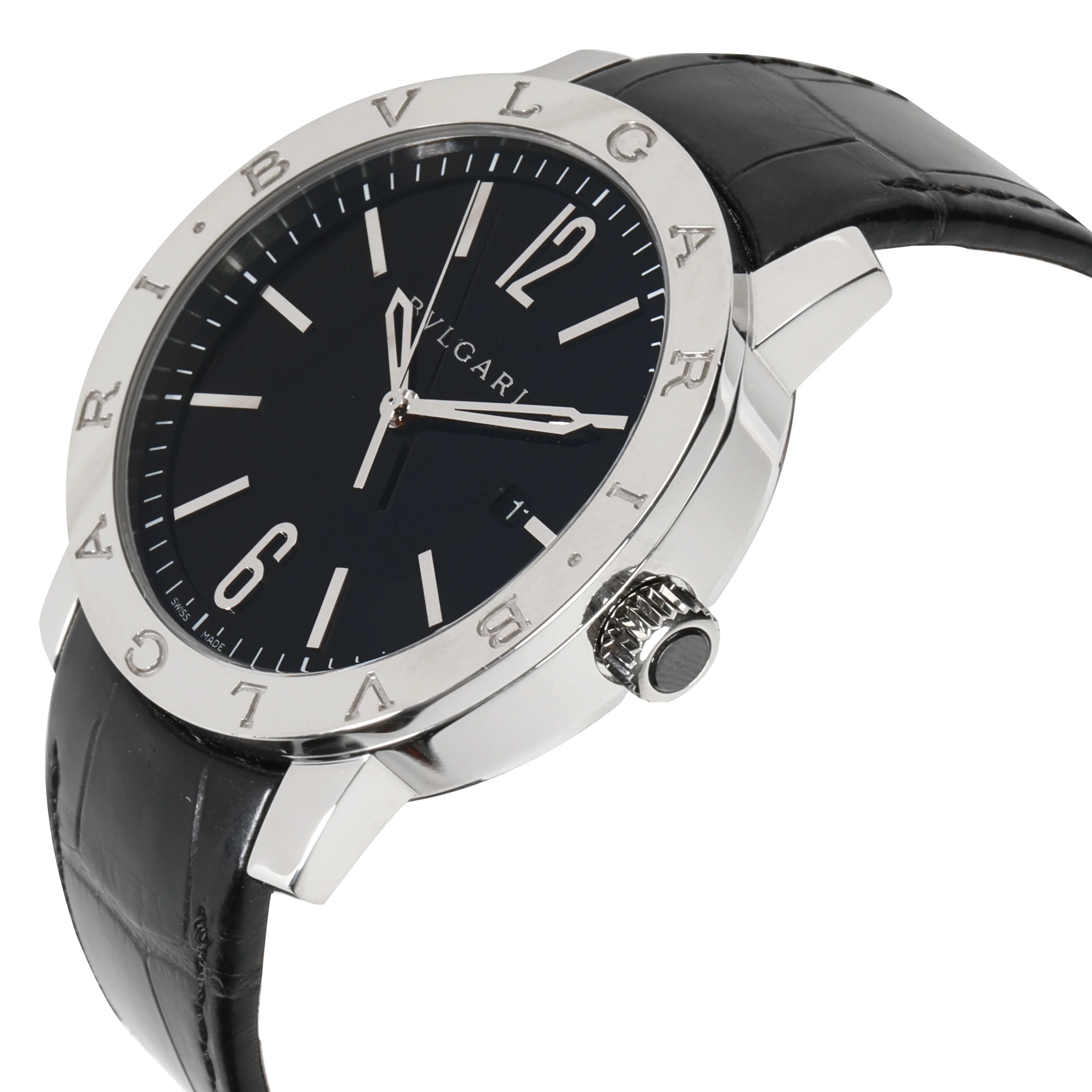 Bvlgari SoloTempo 101867 BB 41 S Mens Watch in  Stainless Steel - Image 3