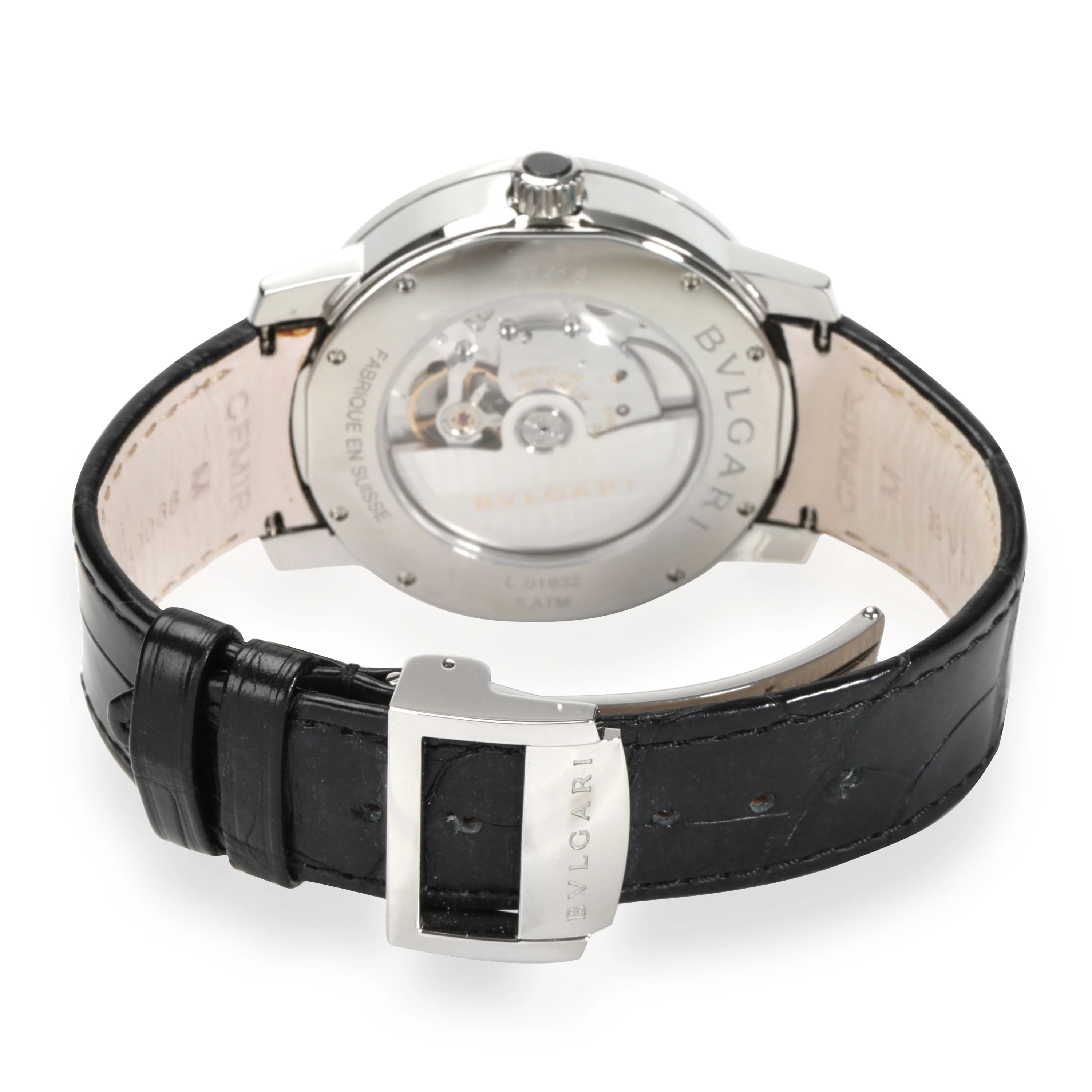 Bvlgari SoloTempo 101867 BB 41 S Mens Watch in  Stainless Steel - Image 4