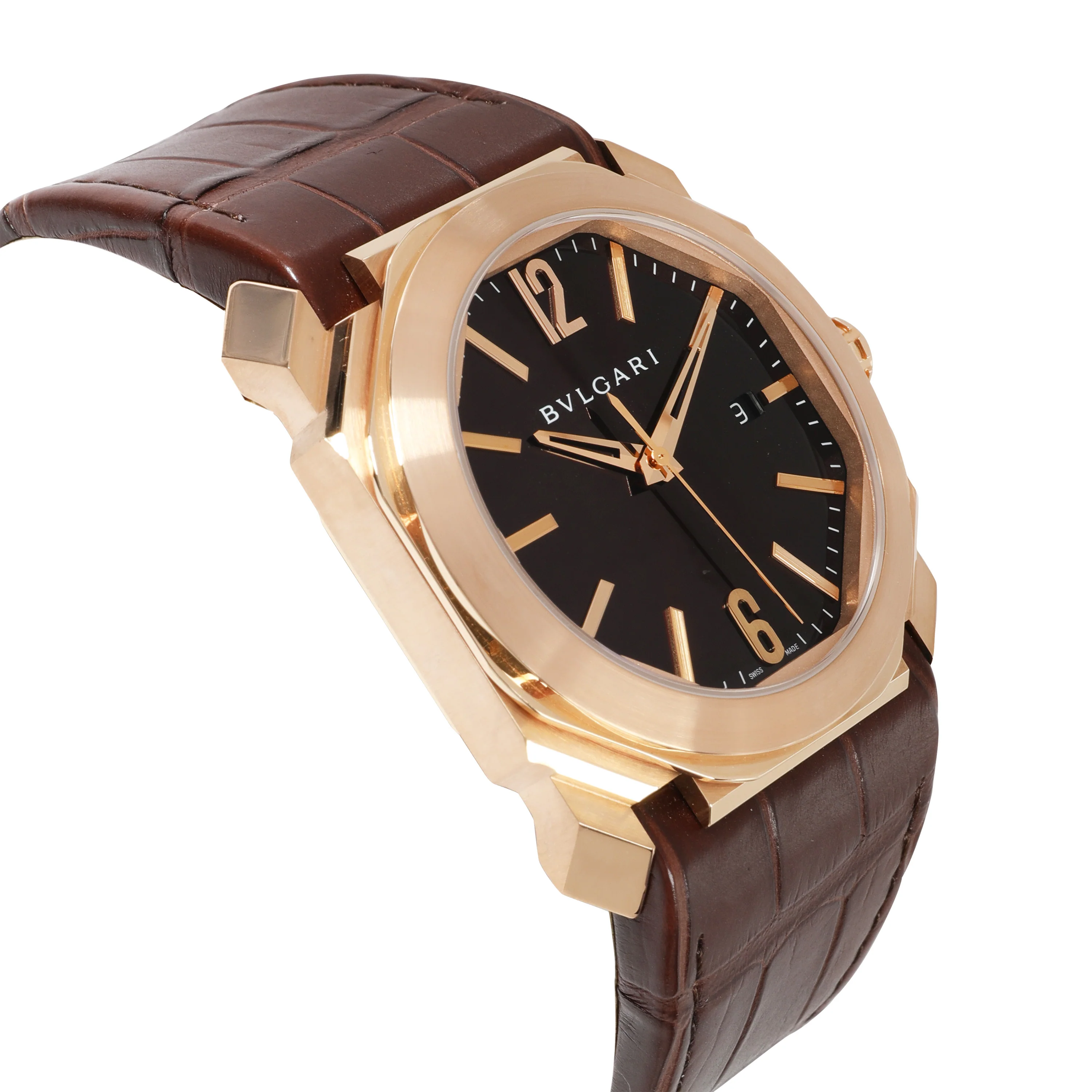 Bvlgari Octo 102250 BGO P 41 G Mens Watch in 18kt Rose Gold - Image 2