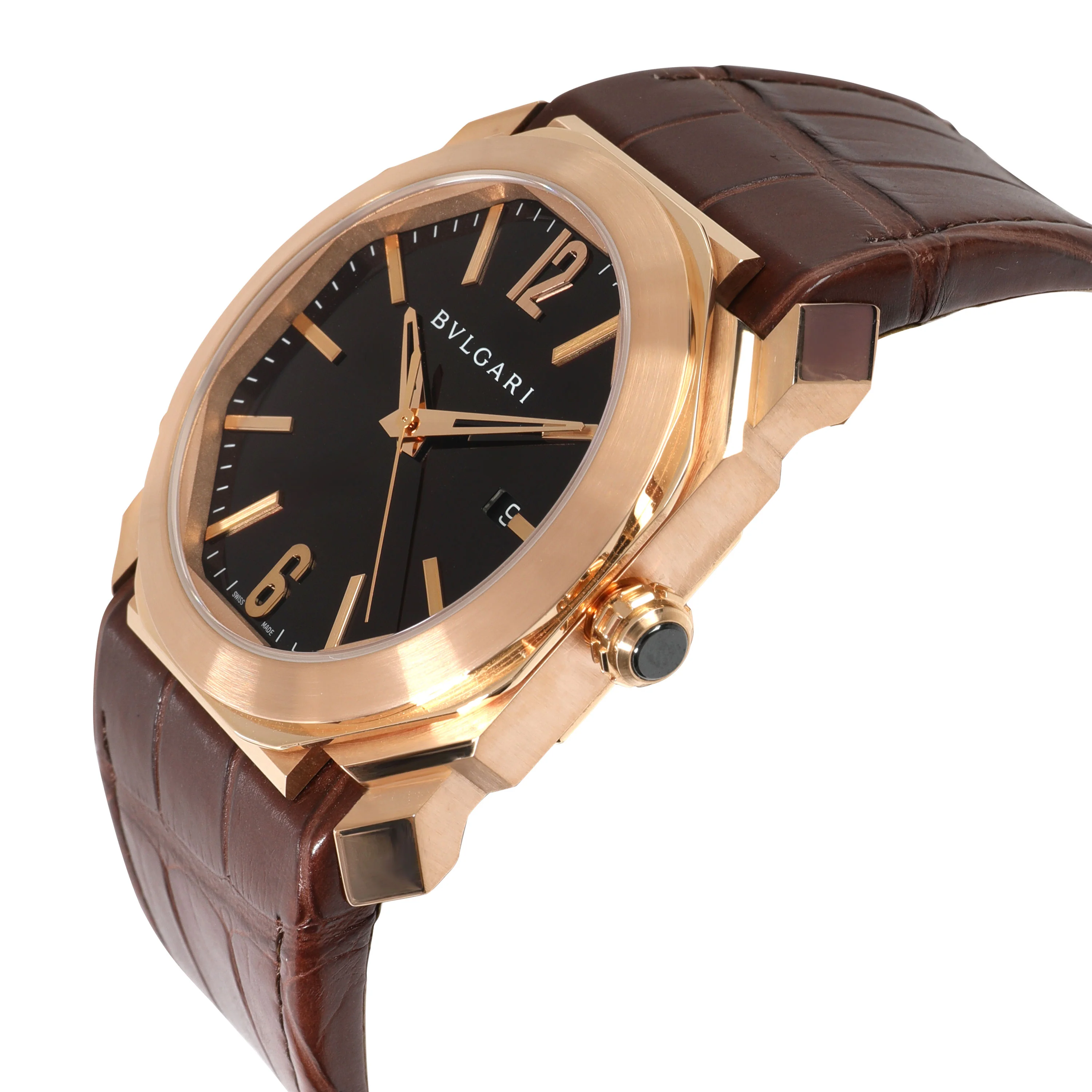 Bvlgari Octo 102250 BGO P 41 G Mens Watch in 18kt Rose Gold - Image 3