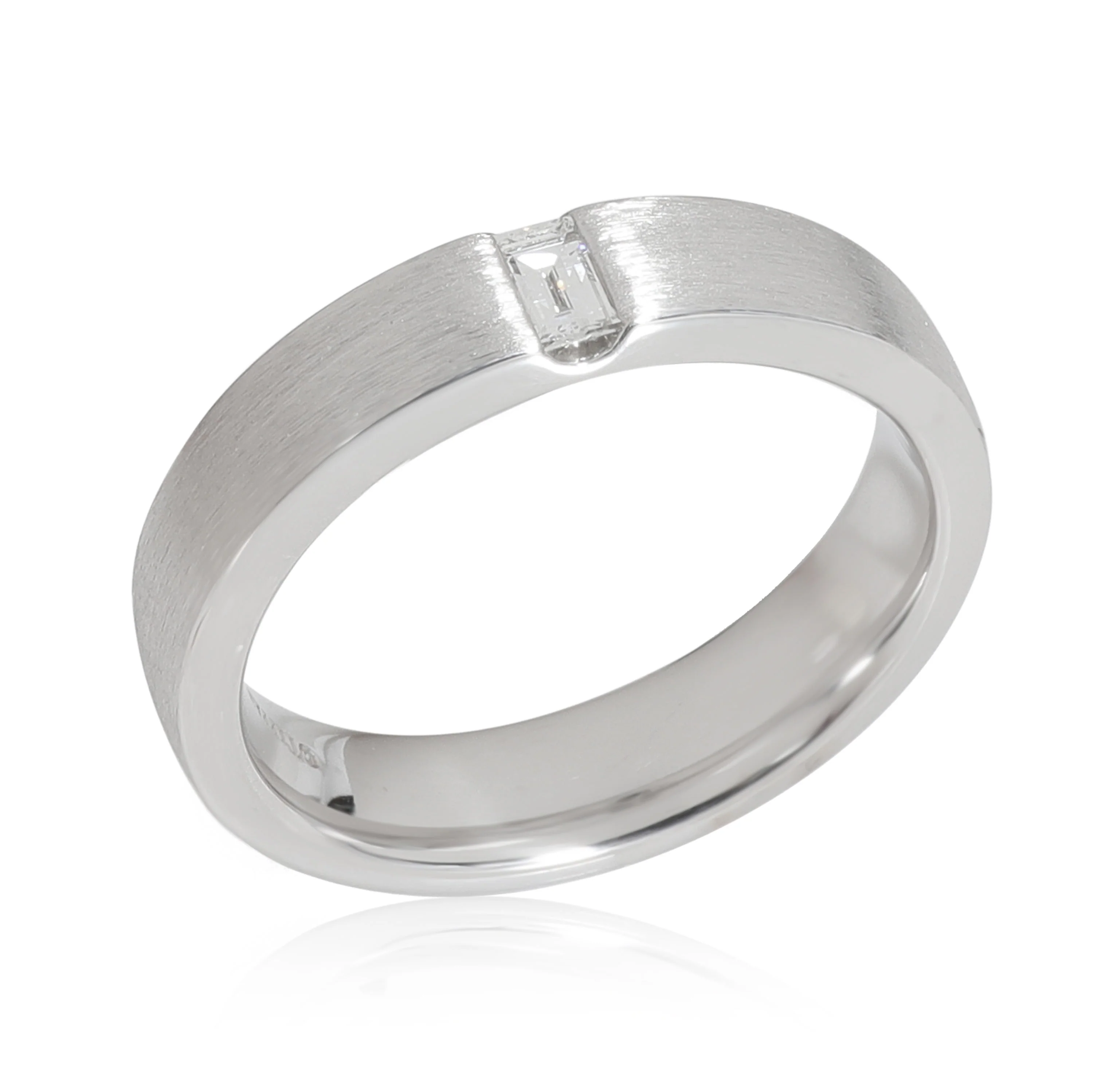 Tiffany & Co. Baguette Diamond Wedding Band in Platinum 0.15 CTW - Image 3