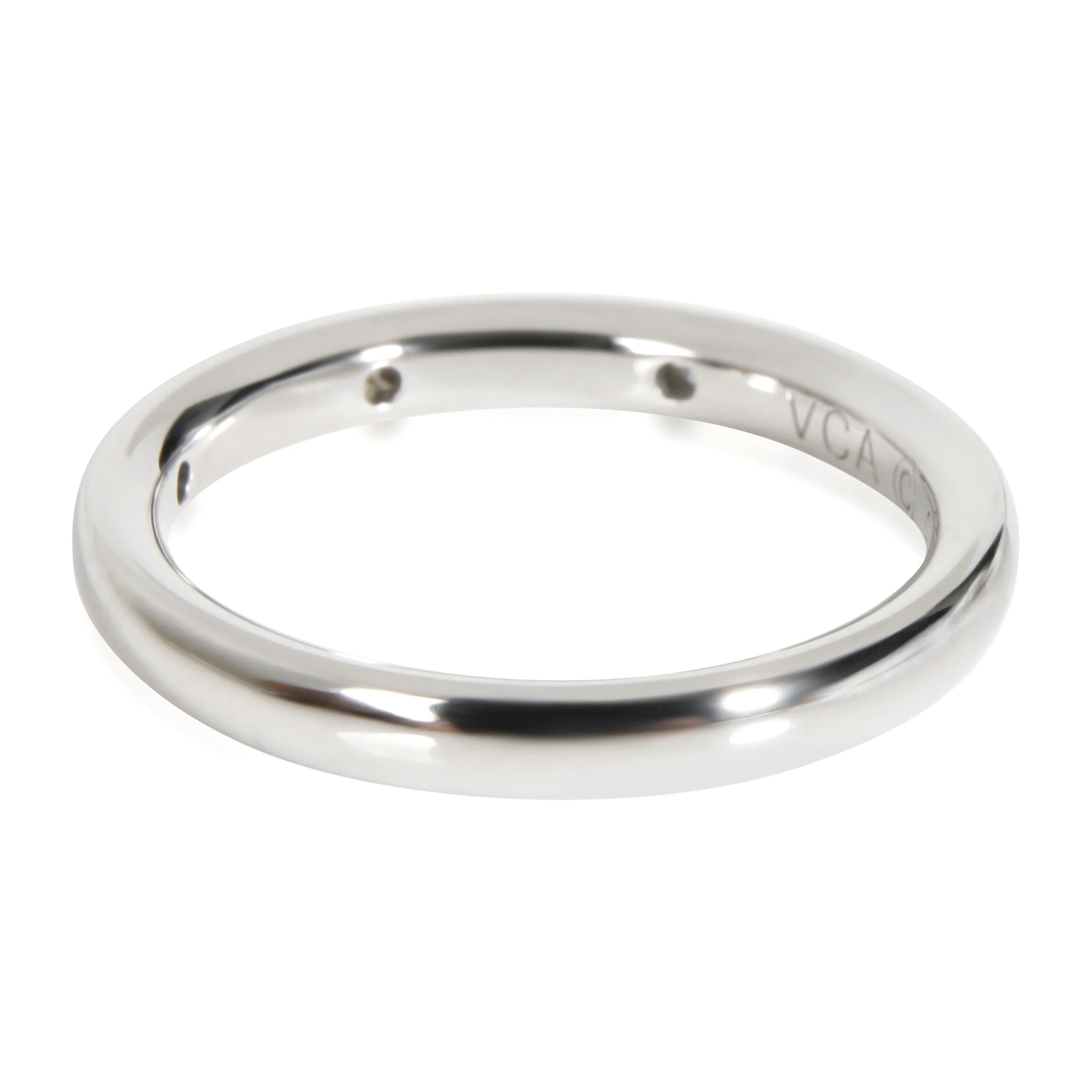 Van Cleef & Arpels Tendrement Etoiles Band in Platinum 0.06 Ctw - Image 4