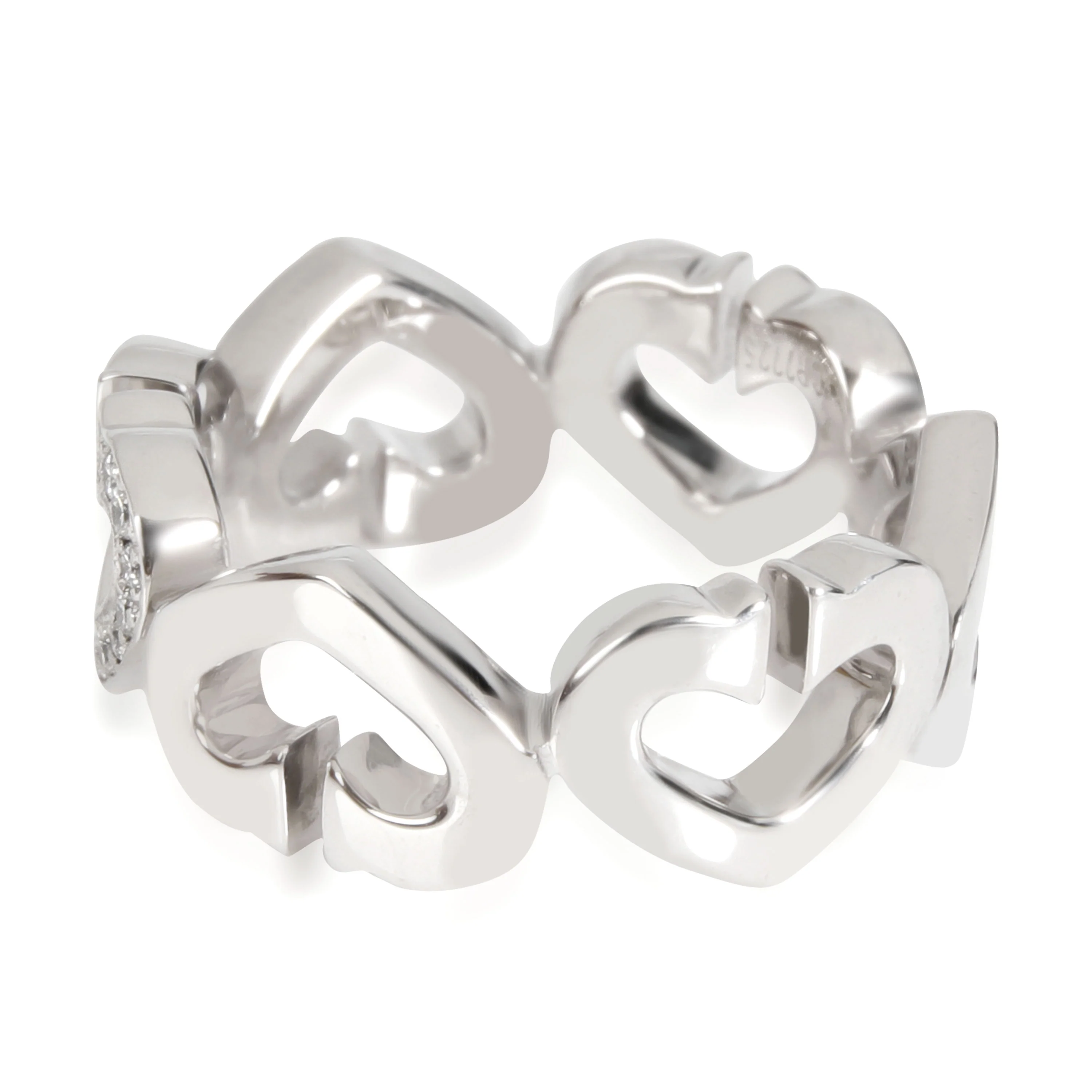 C Heart de Cartier Ring (White Gold) - Image 3
