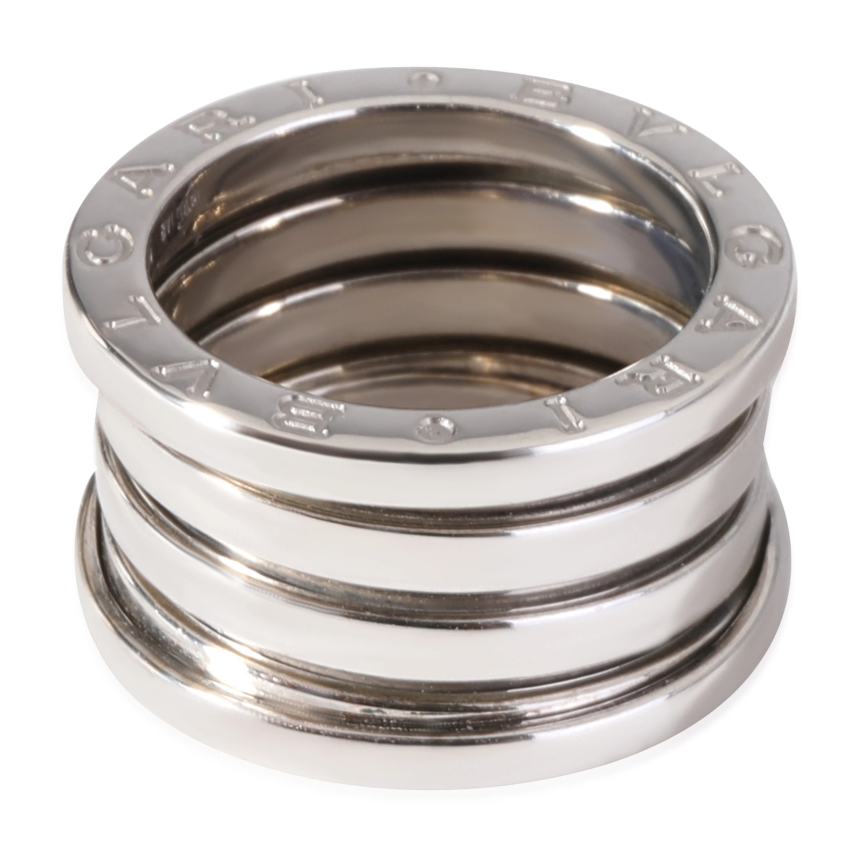B. Zero1 Four-Band  Ring in 18k White Gold - Image 3