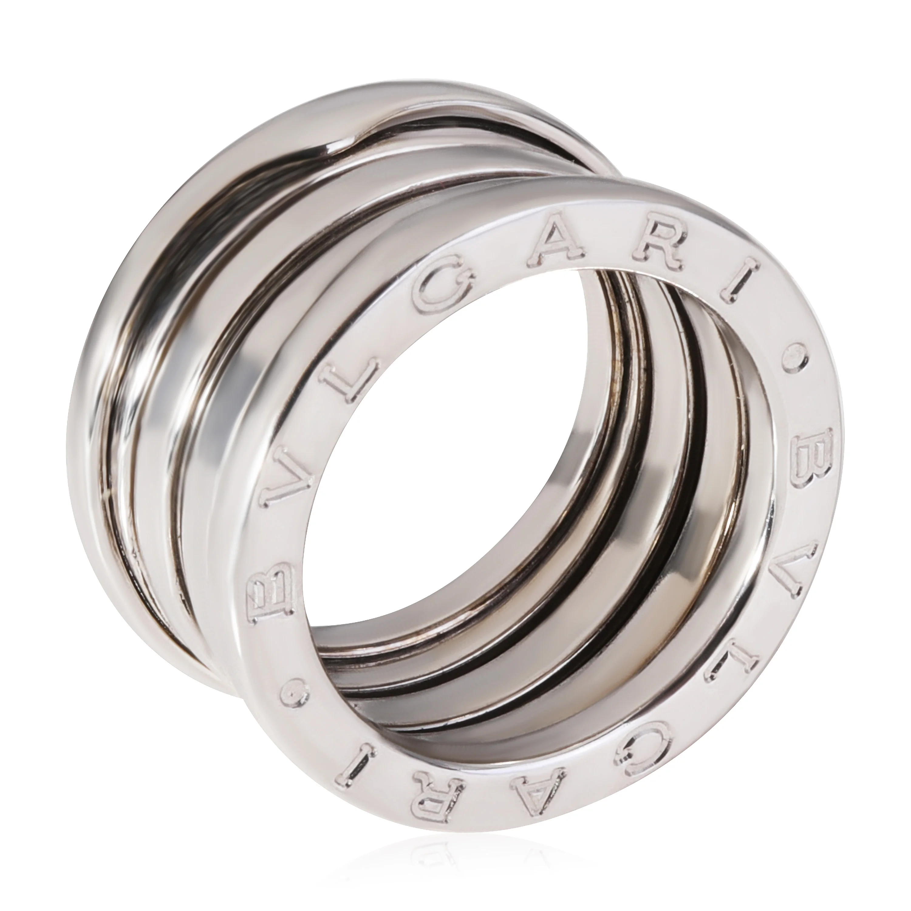 B. Zero1 Four-Band  Ring in 18k White Gold - Image 4