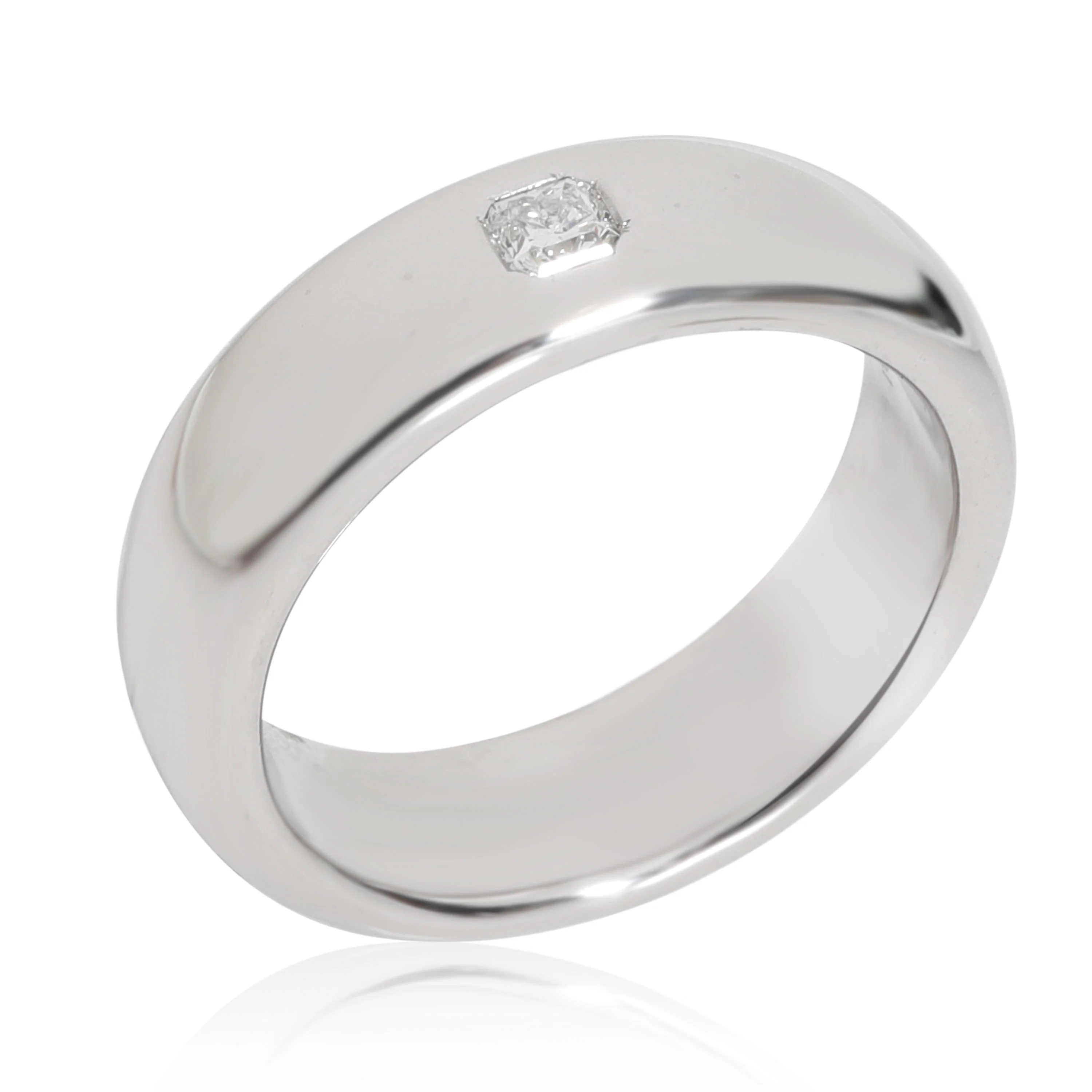 Tiffany & Co. Lucida Diamond Wedding Band in Platinum 0.1 CTW - Image 2